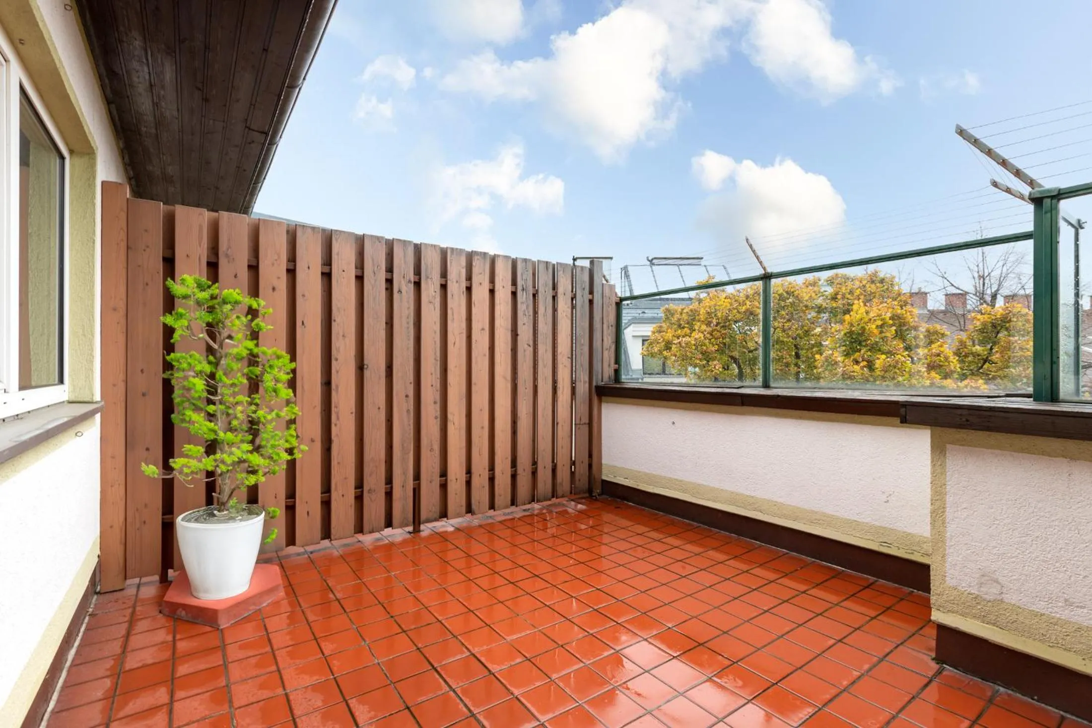 Balcony/Terrace in Urban Vienna Living - 18th District