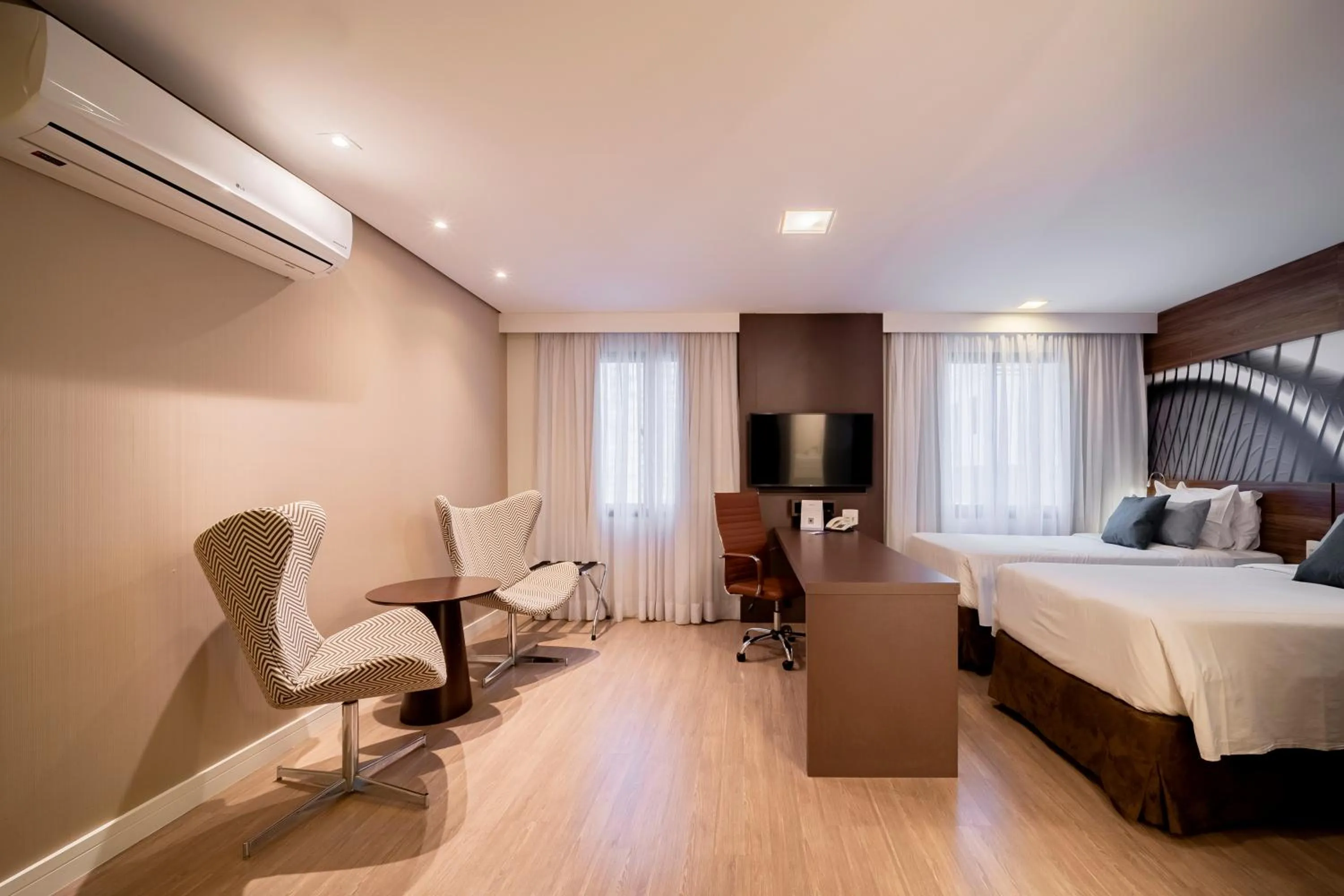 Bedroom, Bed in Mercure Sao Paulo Moema Times Square