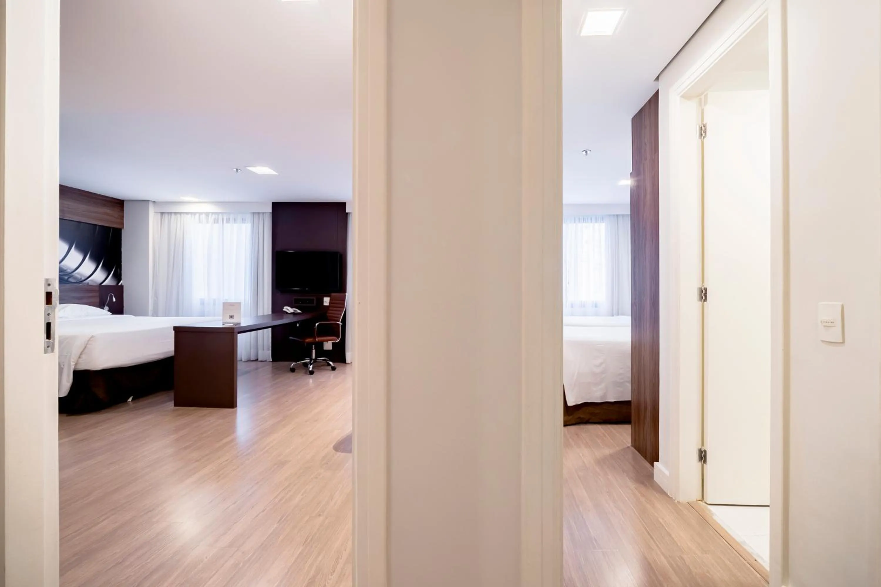 Bed in Mercure Sao Paulo Moema Times Square