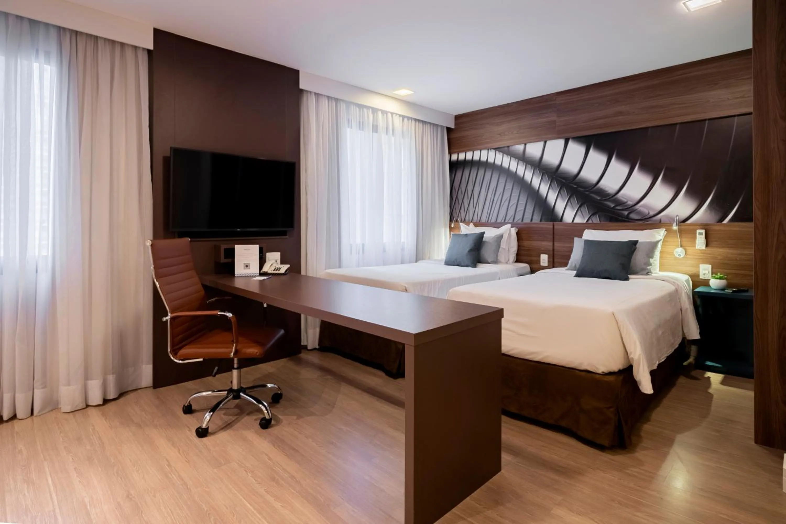 Bedroom, Bed in Mercure Sao Paulo Moema Times Square