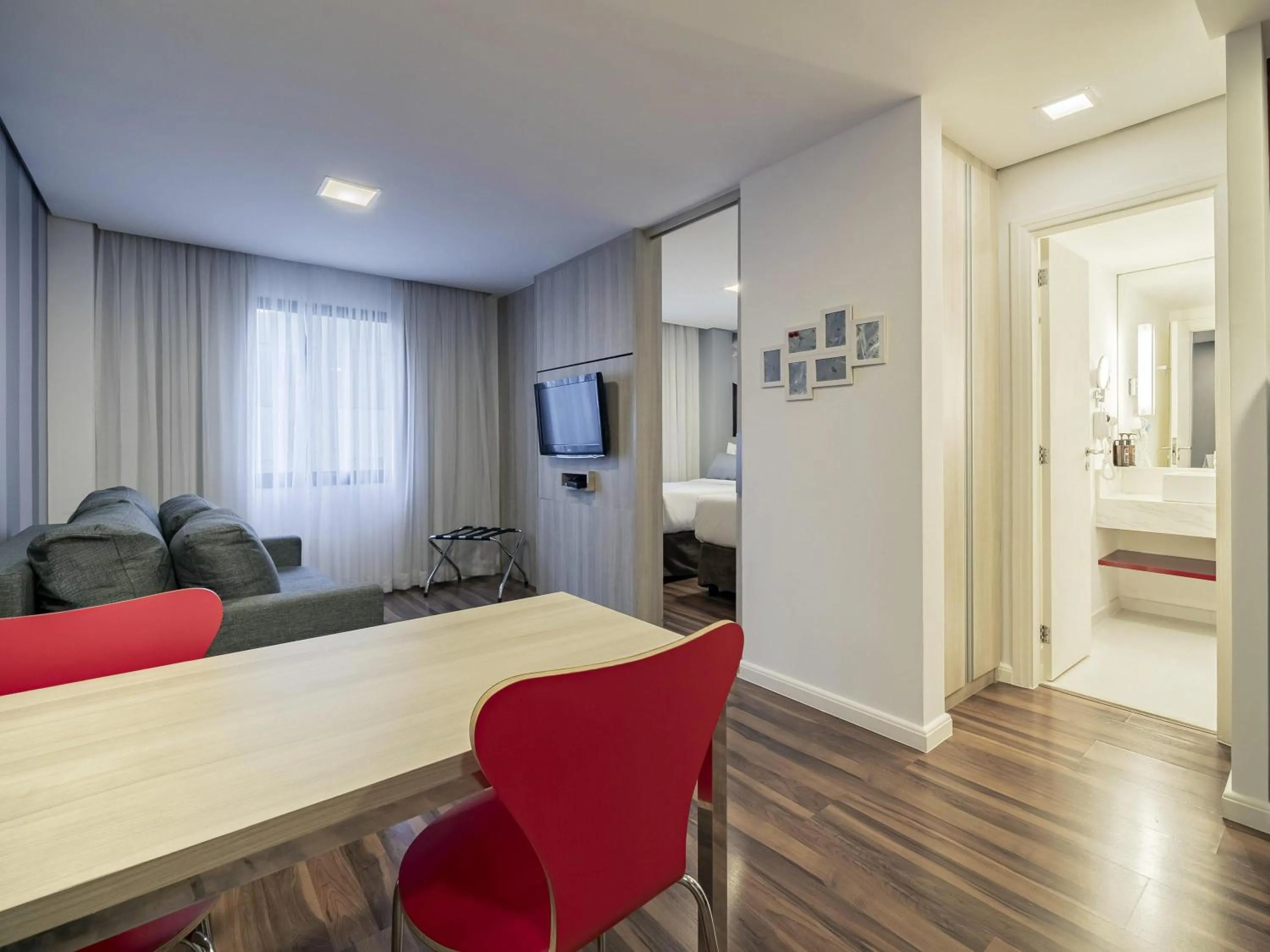 Bedroom in Mercure Sao Paulo Moema Times Square