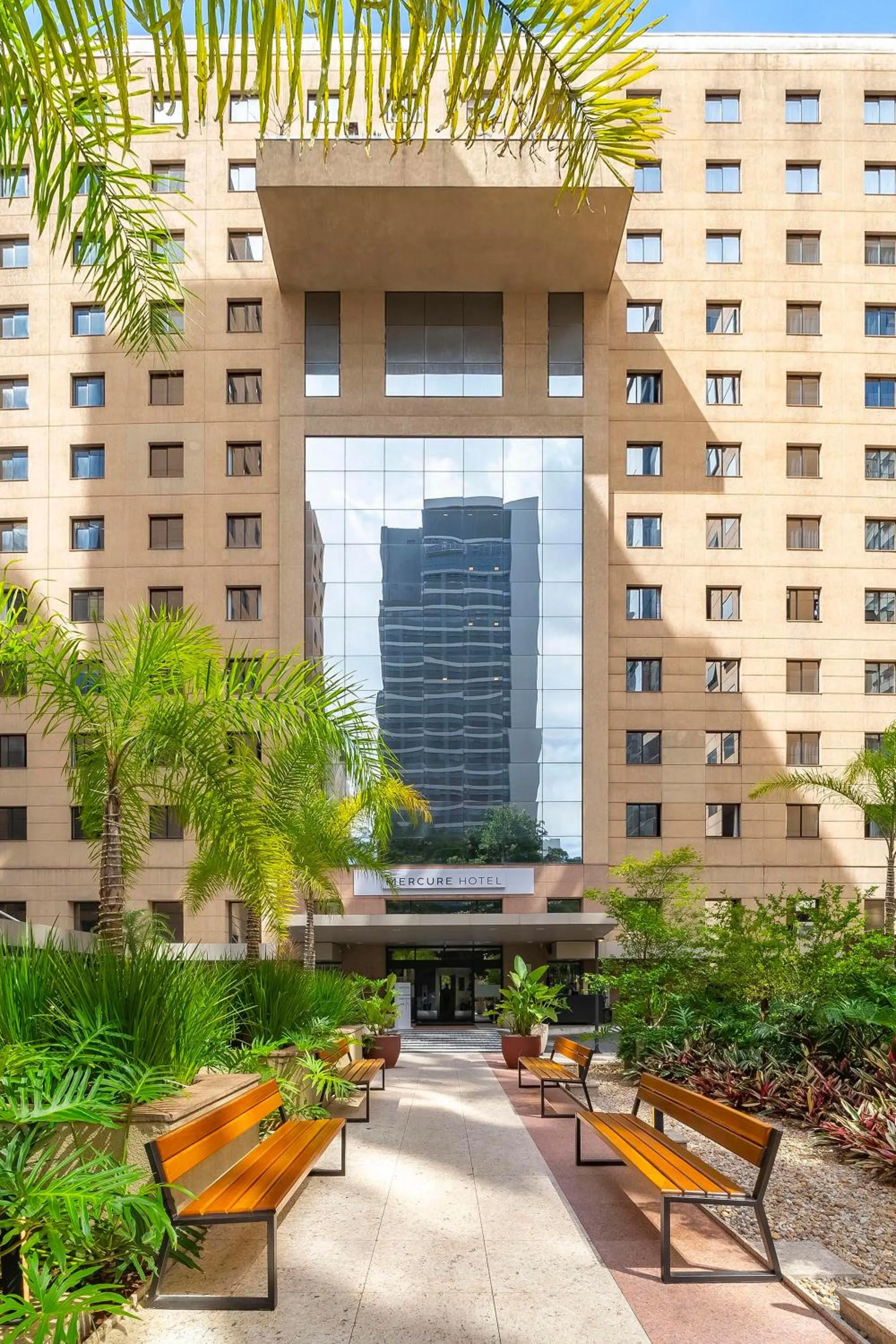 Property building in Mercure Sao Paulo Moema Times Square
