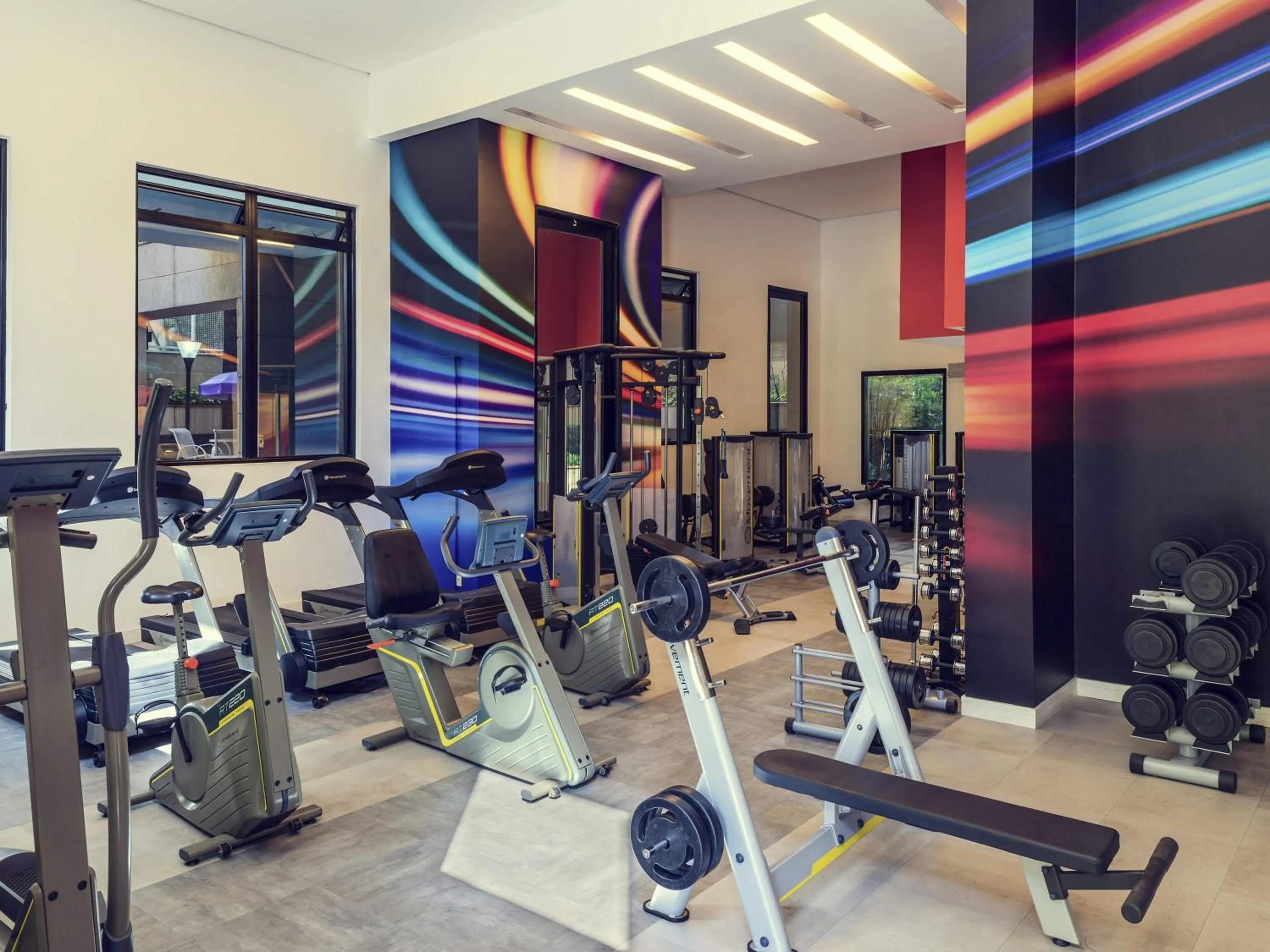 Fitness centre/facilities in Mercure Sao Paulo Moema Times Square