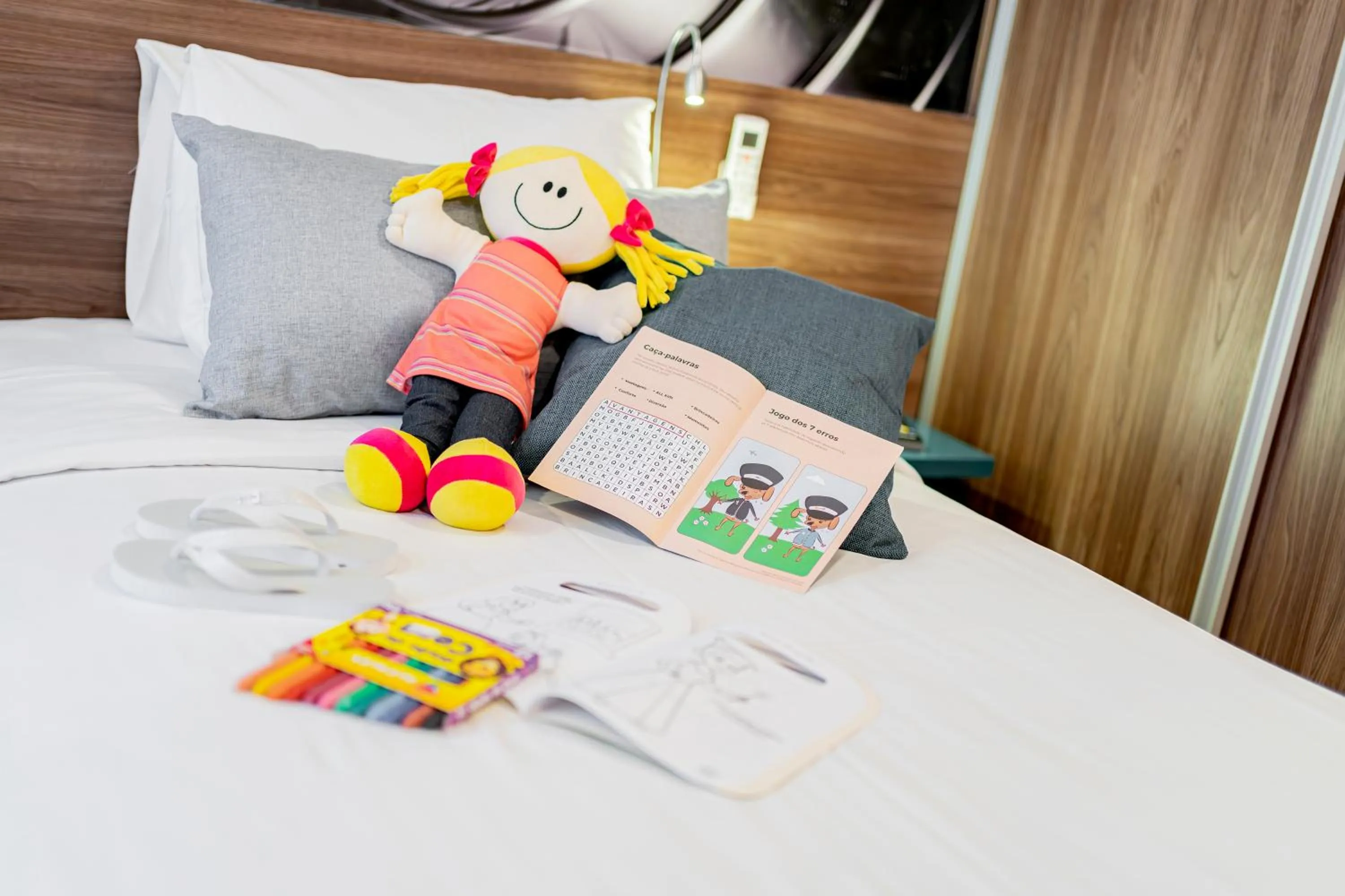 Bed in Mercure Sao Paulo Moema Times Square