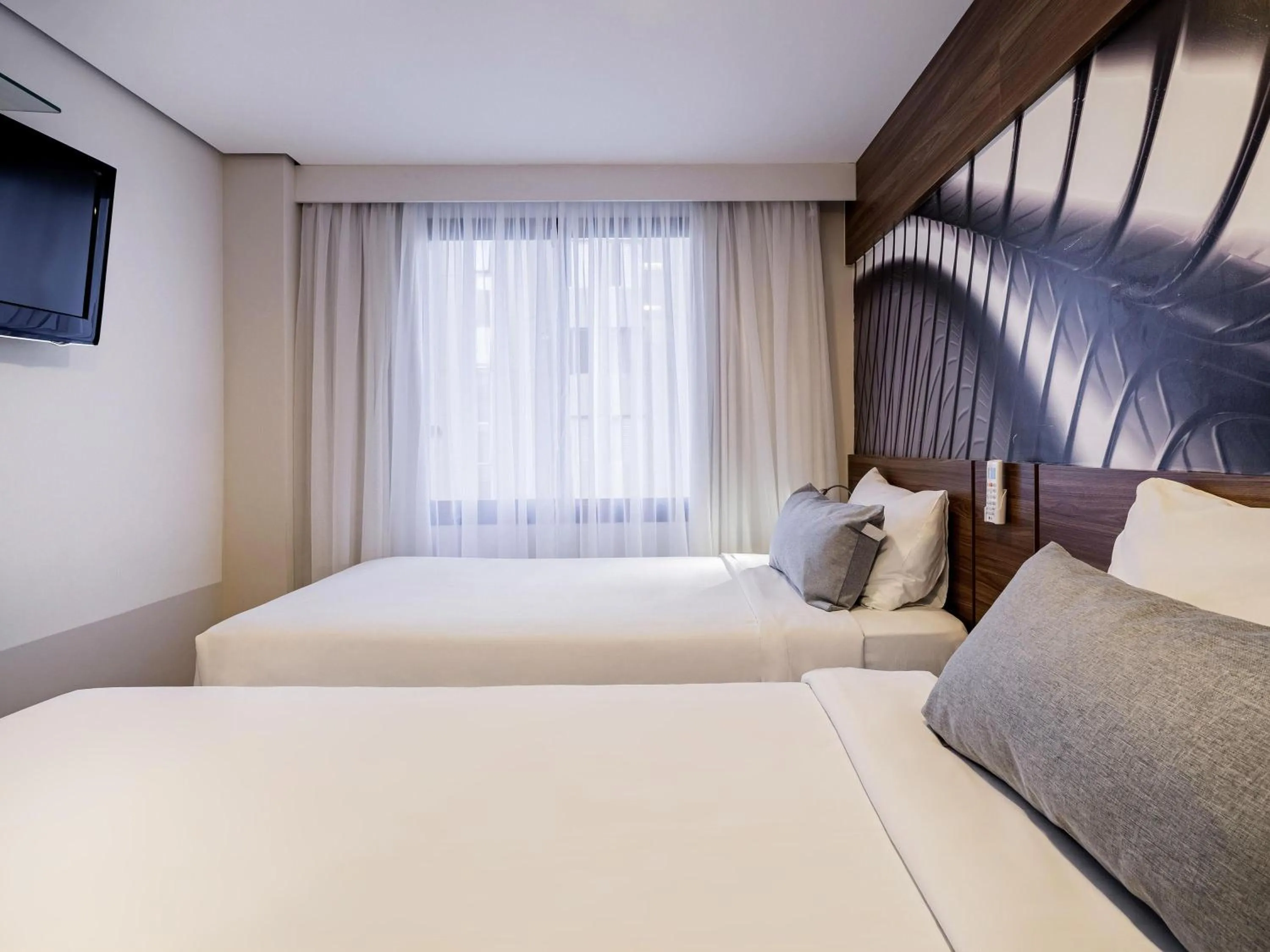 Bedroom, Bed in Mercure Sao Paulo Moema Times Square