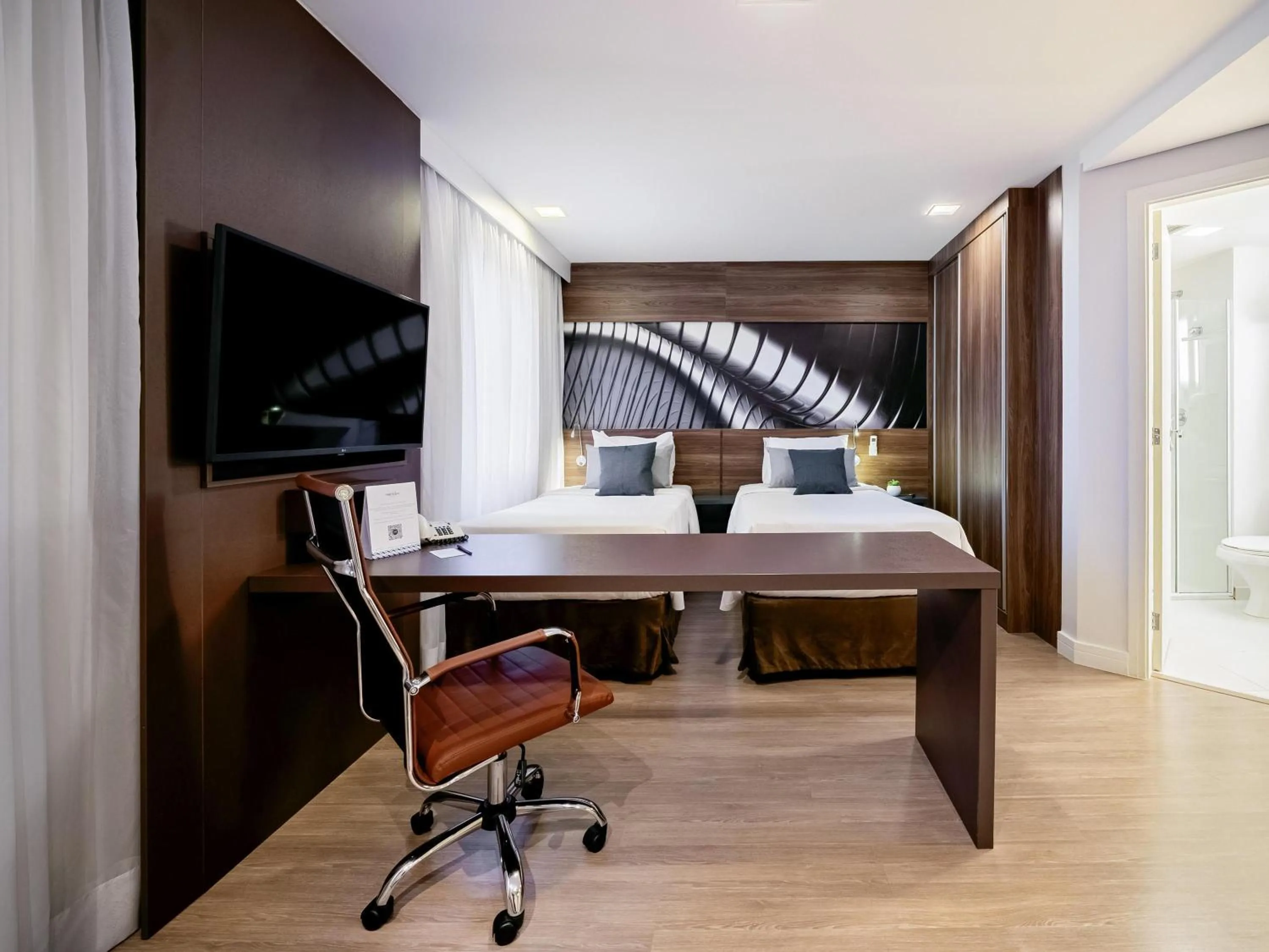 Bedroom, Bed in Mercure Sao Paulo Moema Times Square