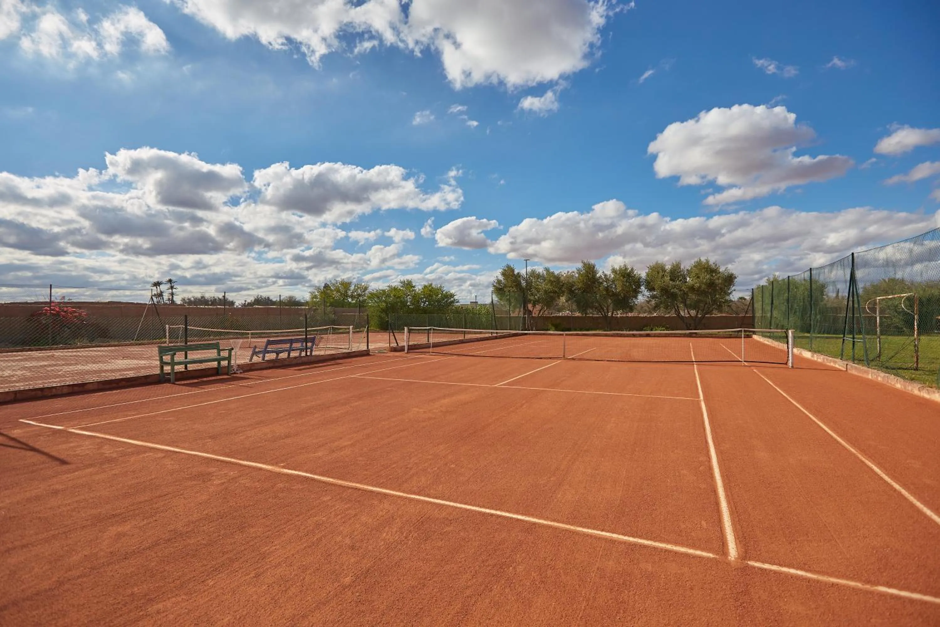 Tennis court in AG Hotel & Spa Marrakech