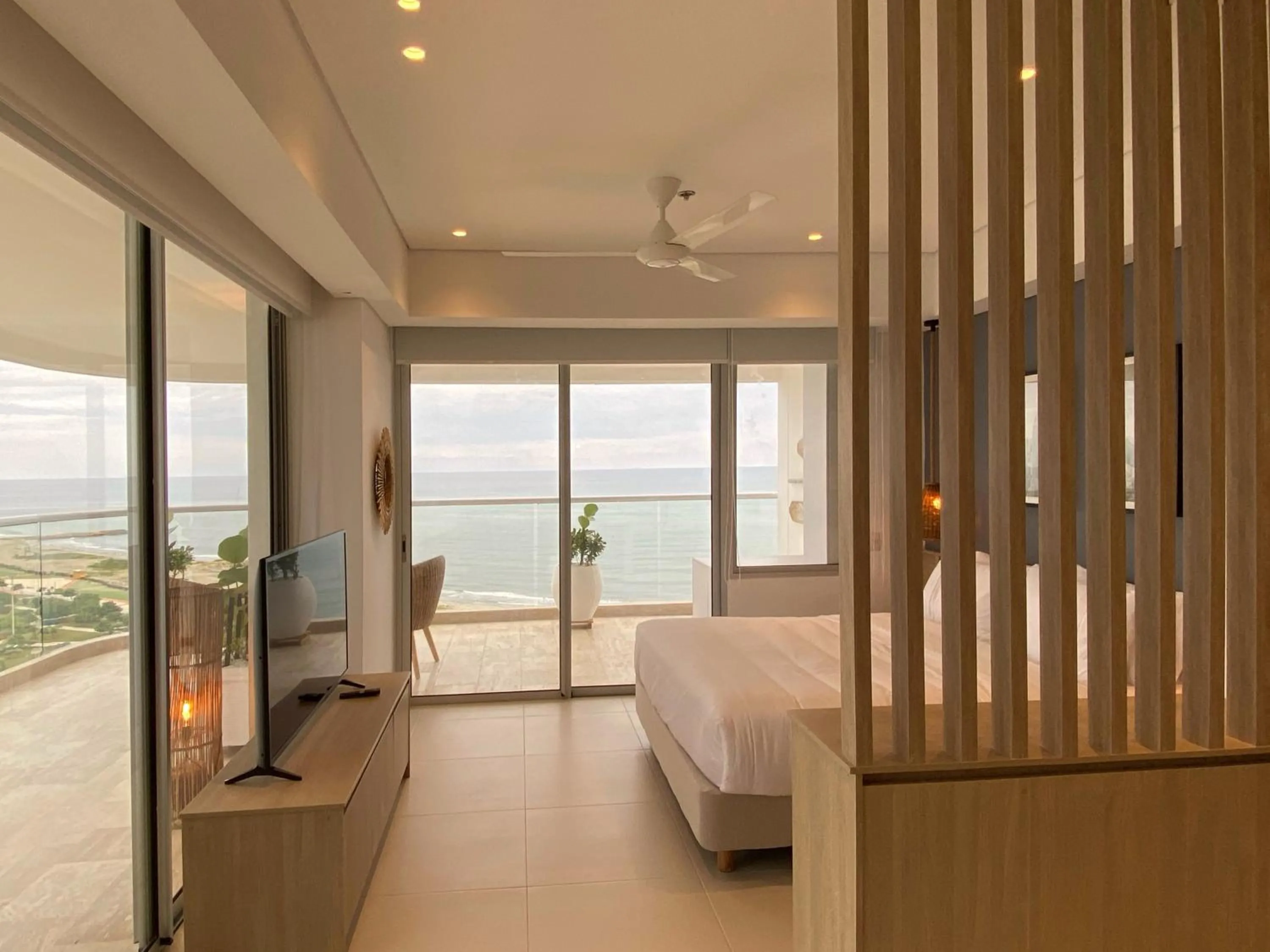 Bedroom, Bed in Wynwood Cartagena Beach