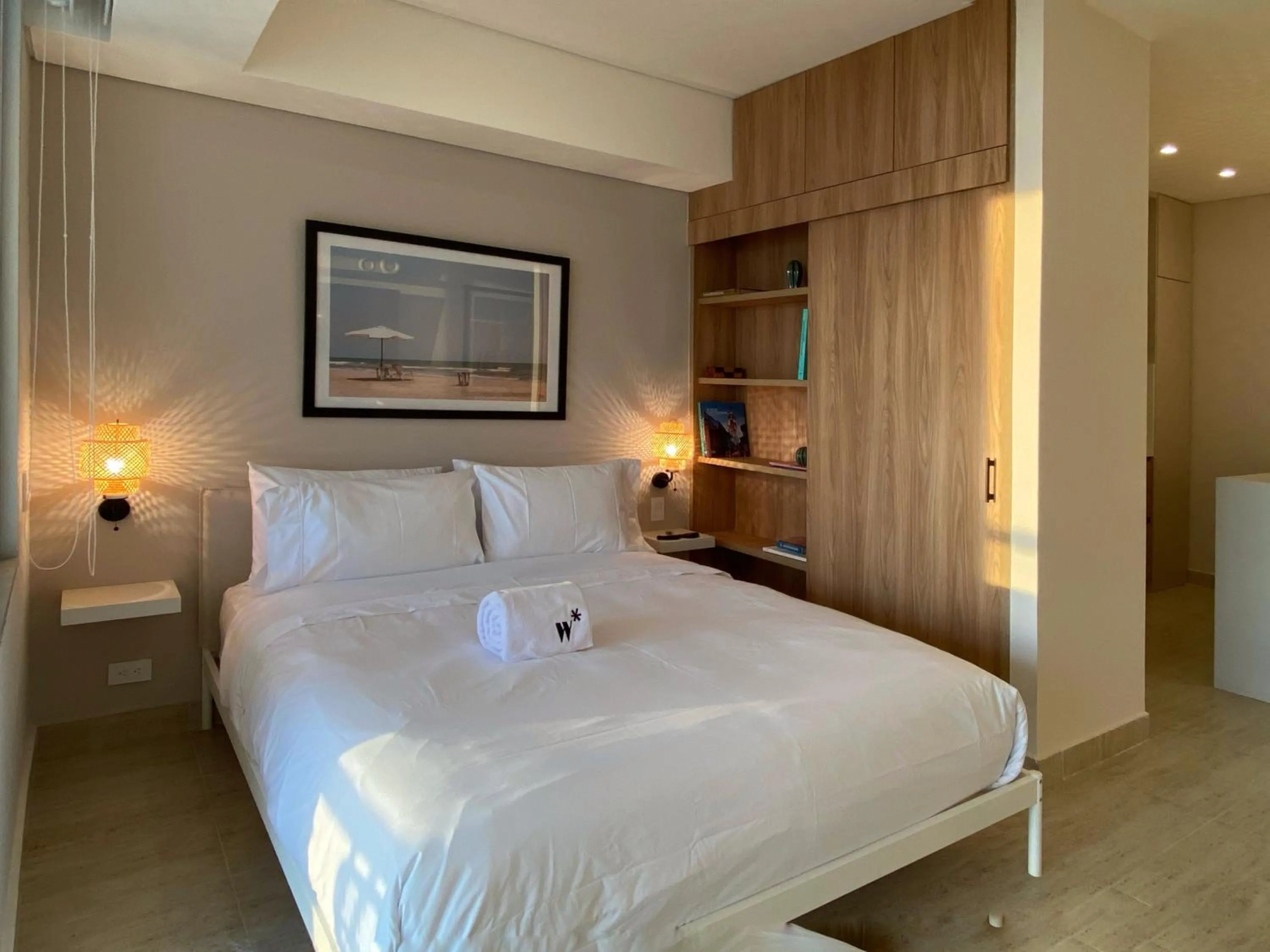 Bedroom, Bed in Wynwood Cartagena Beach