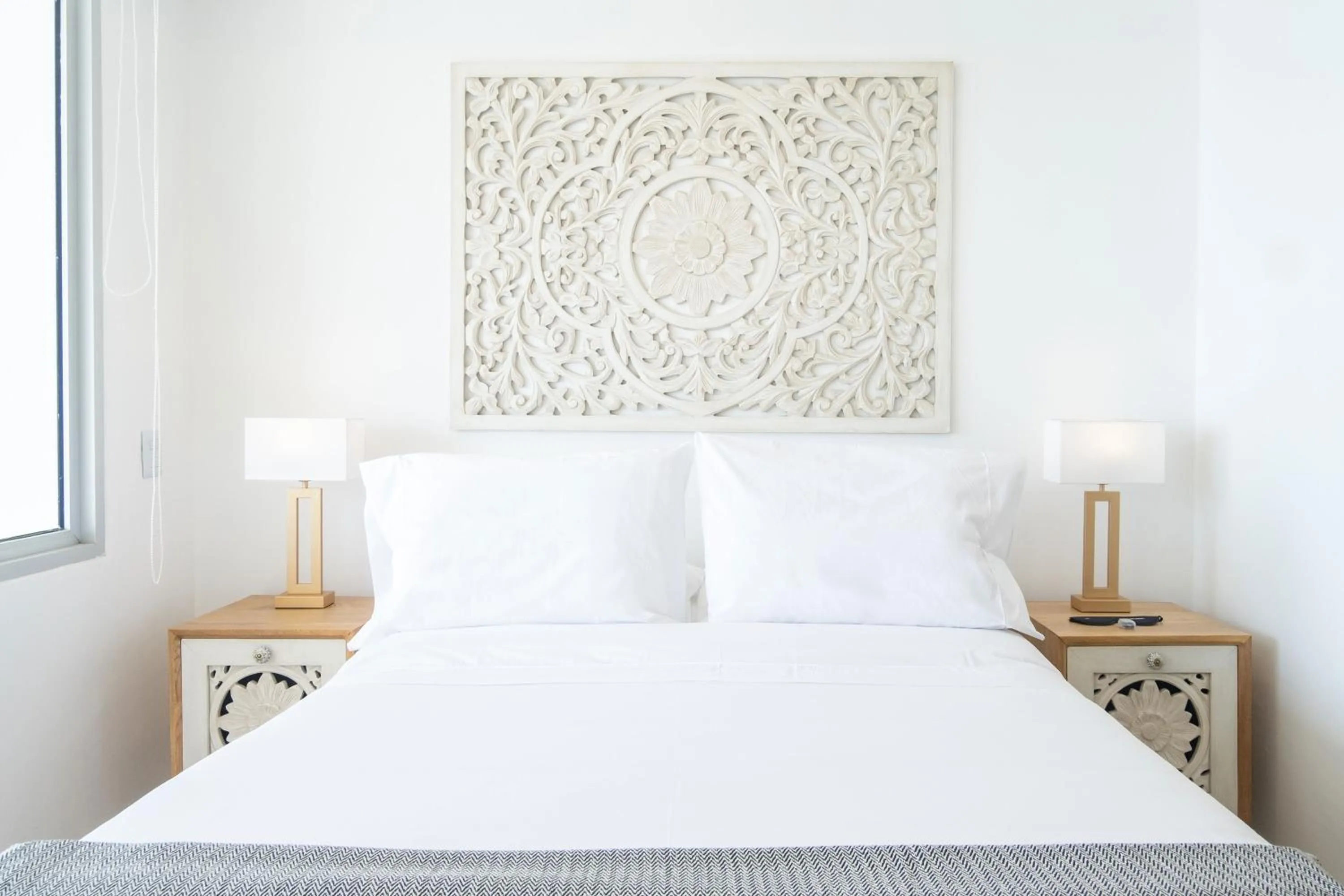 Bedroom, Bed in Wynwood Cartagena Beach