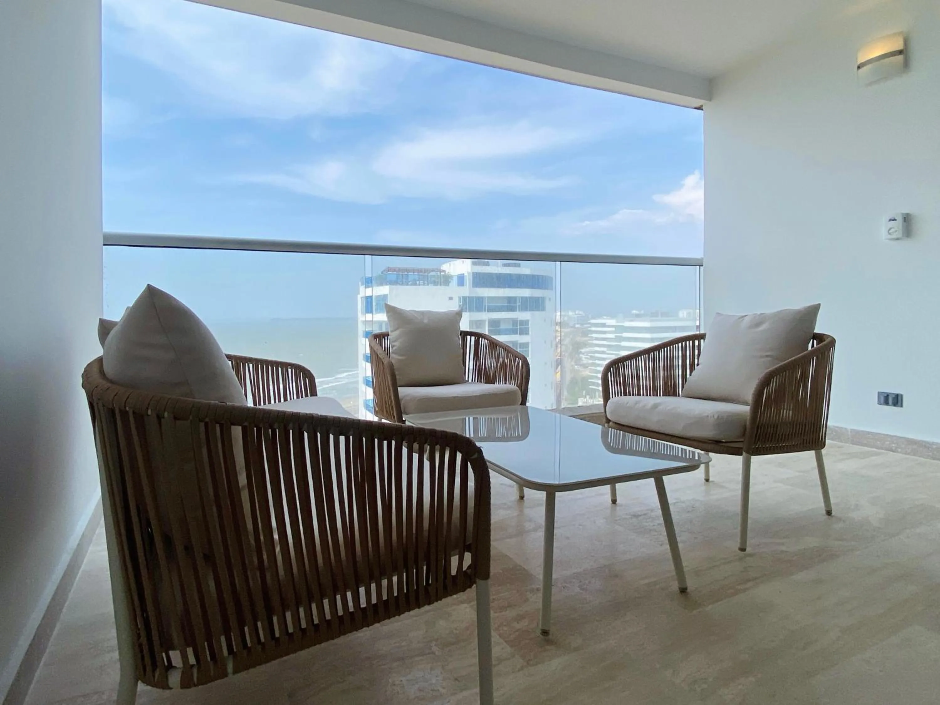 Balcony/Terrace in Wynwood Cartagena Beach