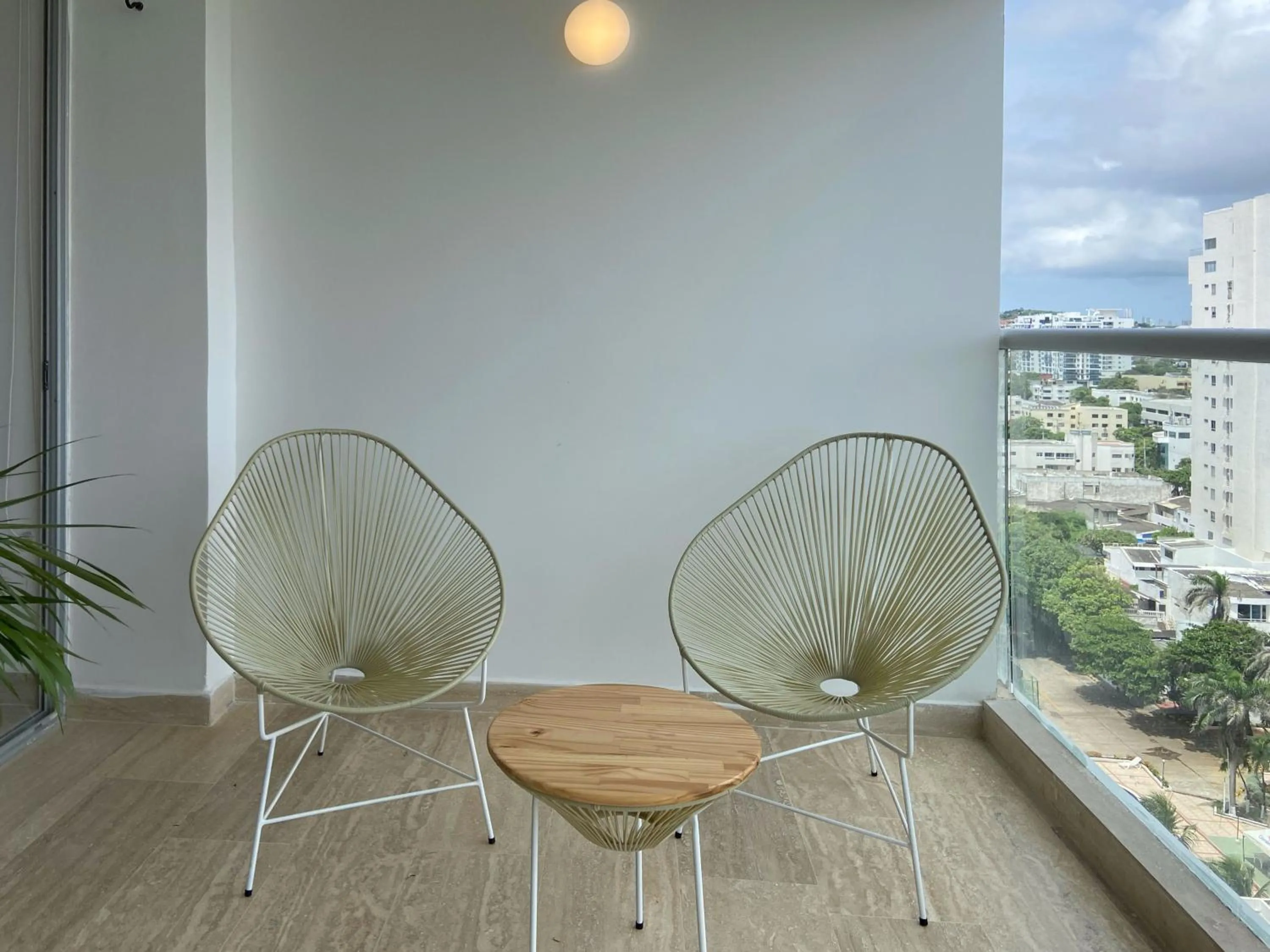 Balcony/Terrace in Wynwood Cartagena Beach