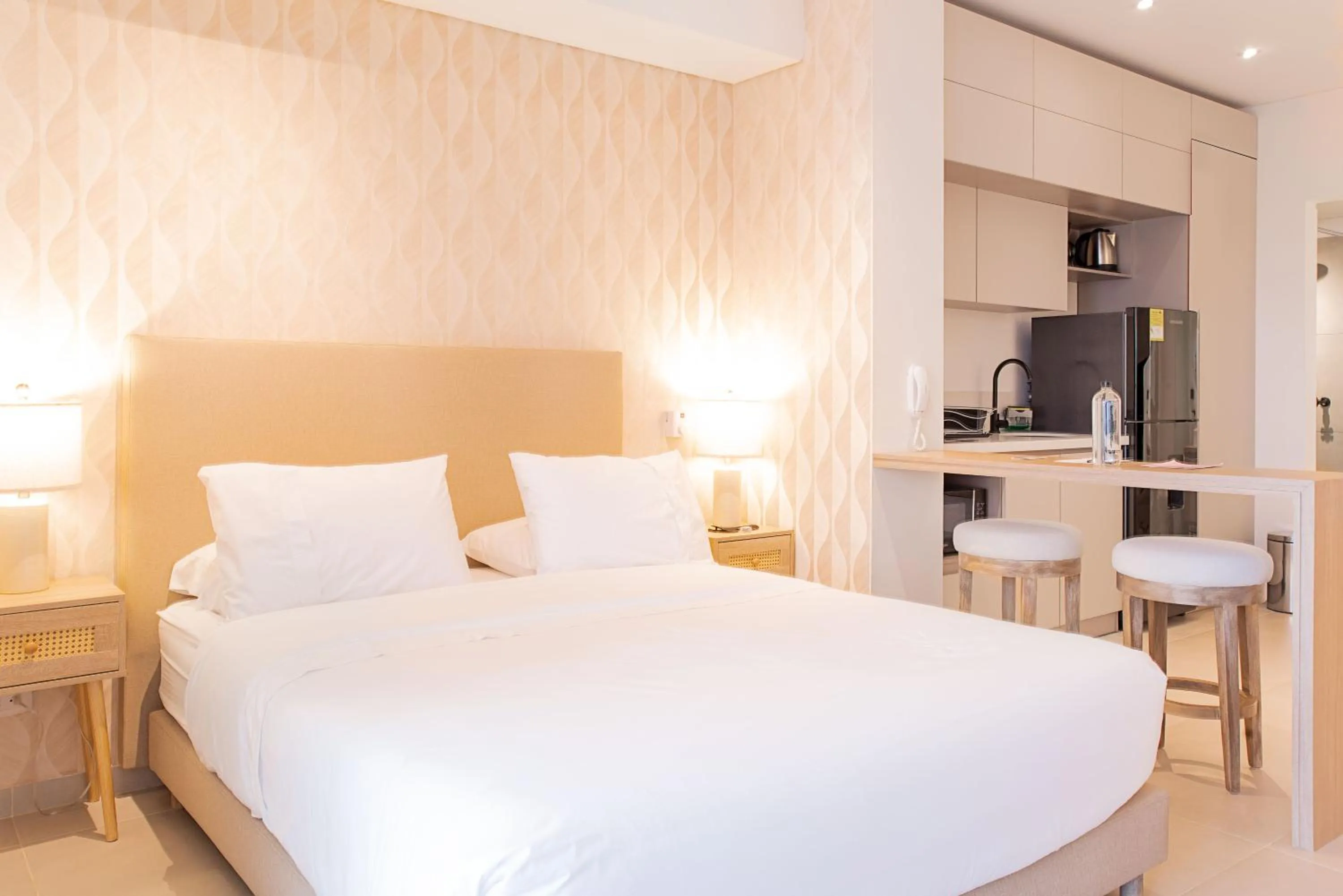 Bedroom, Bed in Wynwood Cartagena Beach