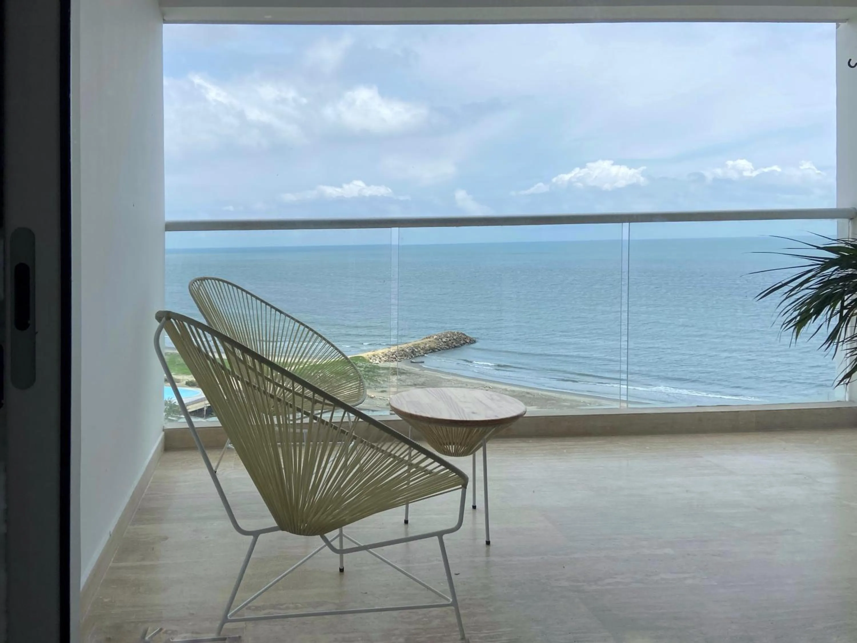 Balcony/Terrace in Wynwood Cartagena Beach