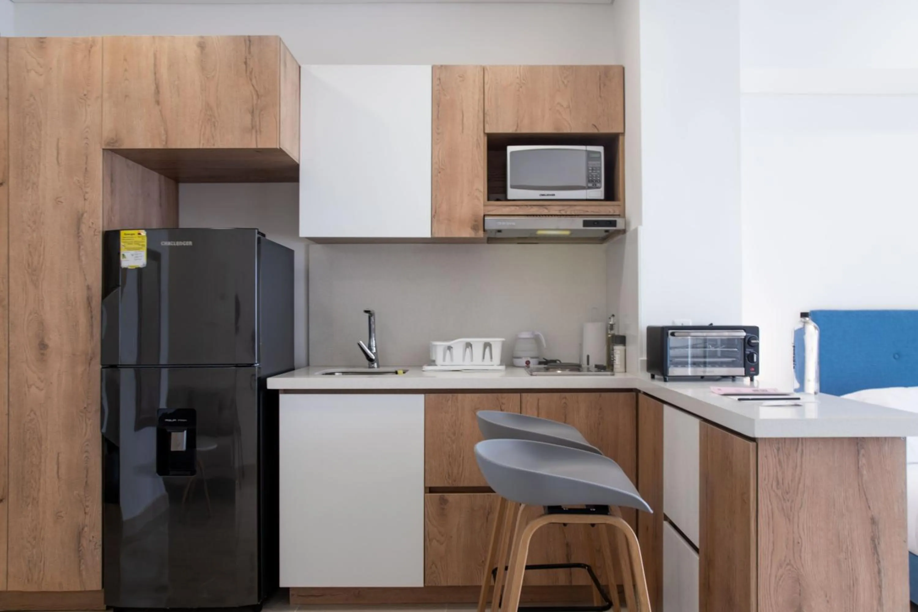 Kitchen or kitchenette in Wynwood Cartagena Beach