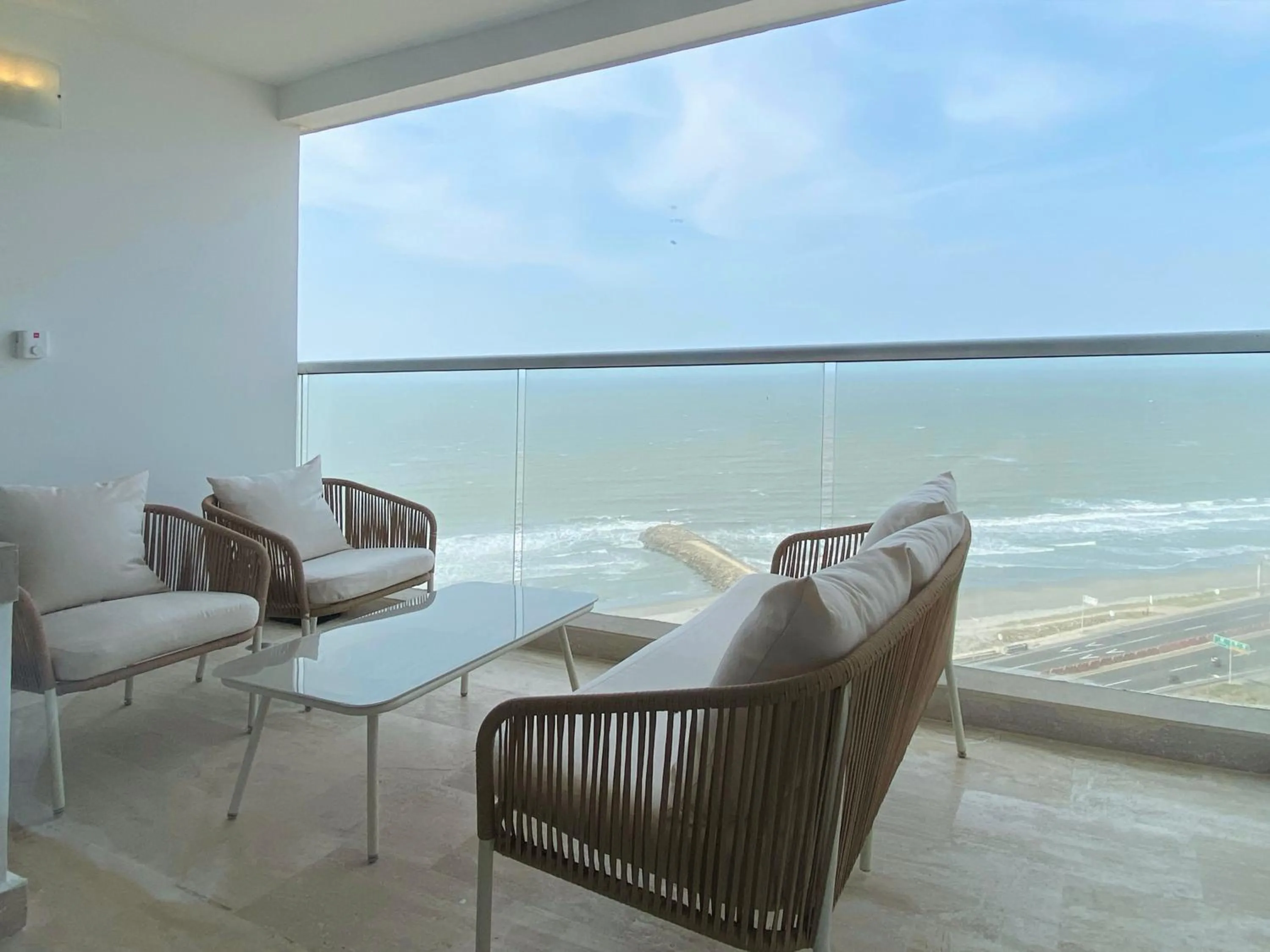 Balcony/Terrace in Wynwood Cartagena Beach