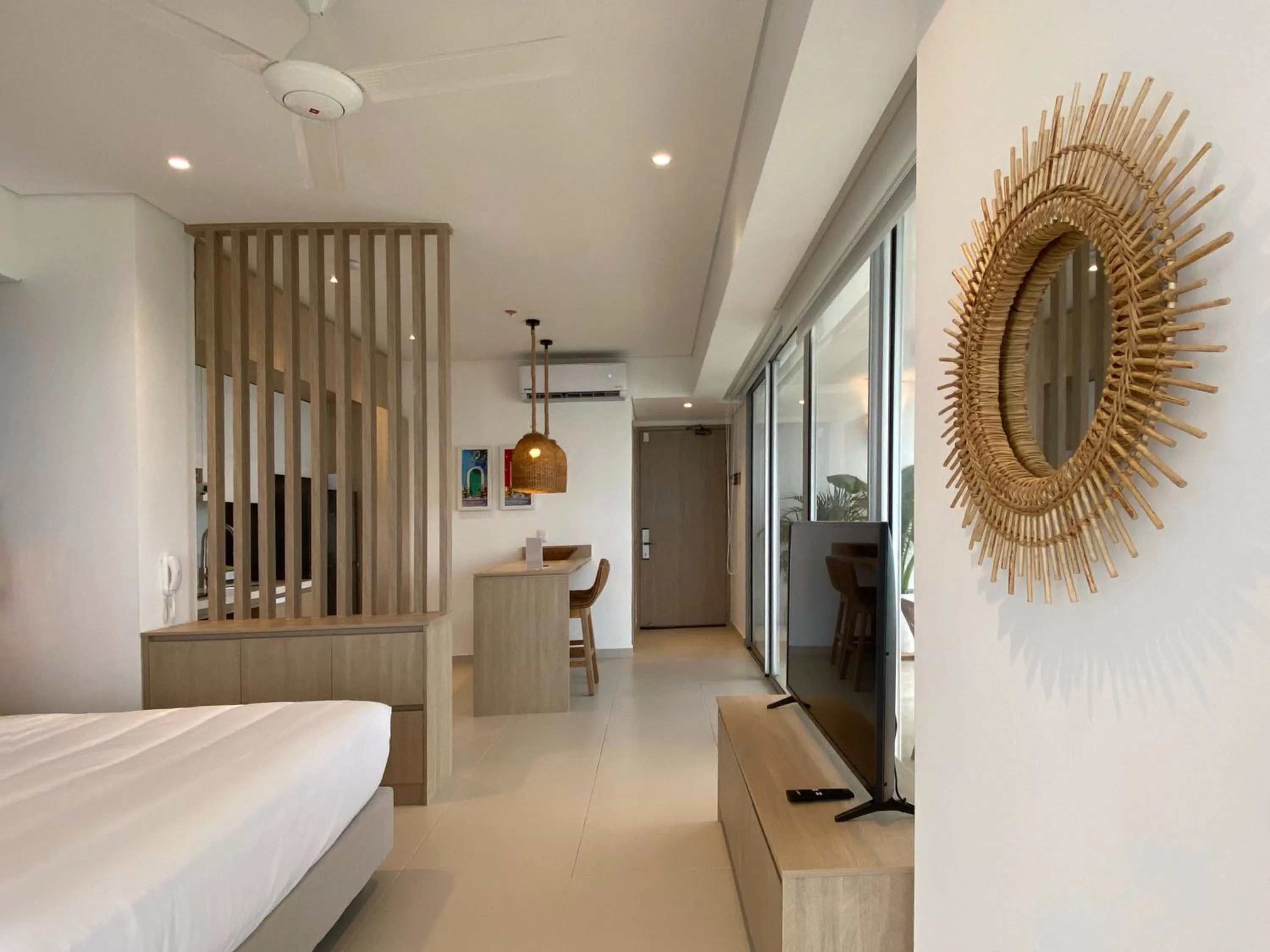 Bedroom, Bed in Wynwood Cartagena Beach