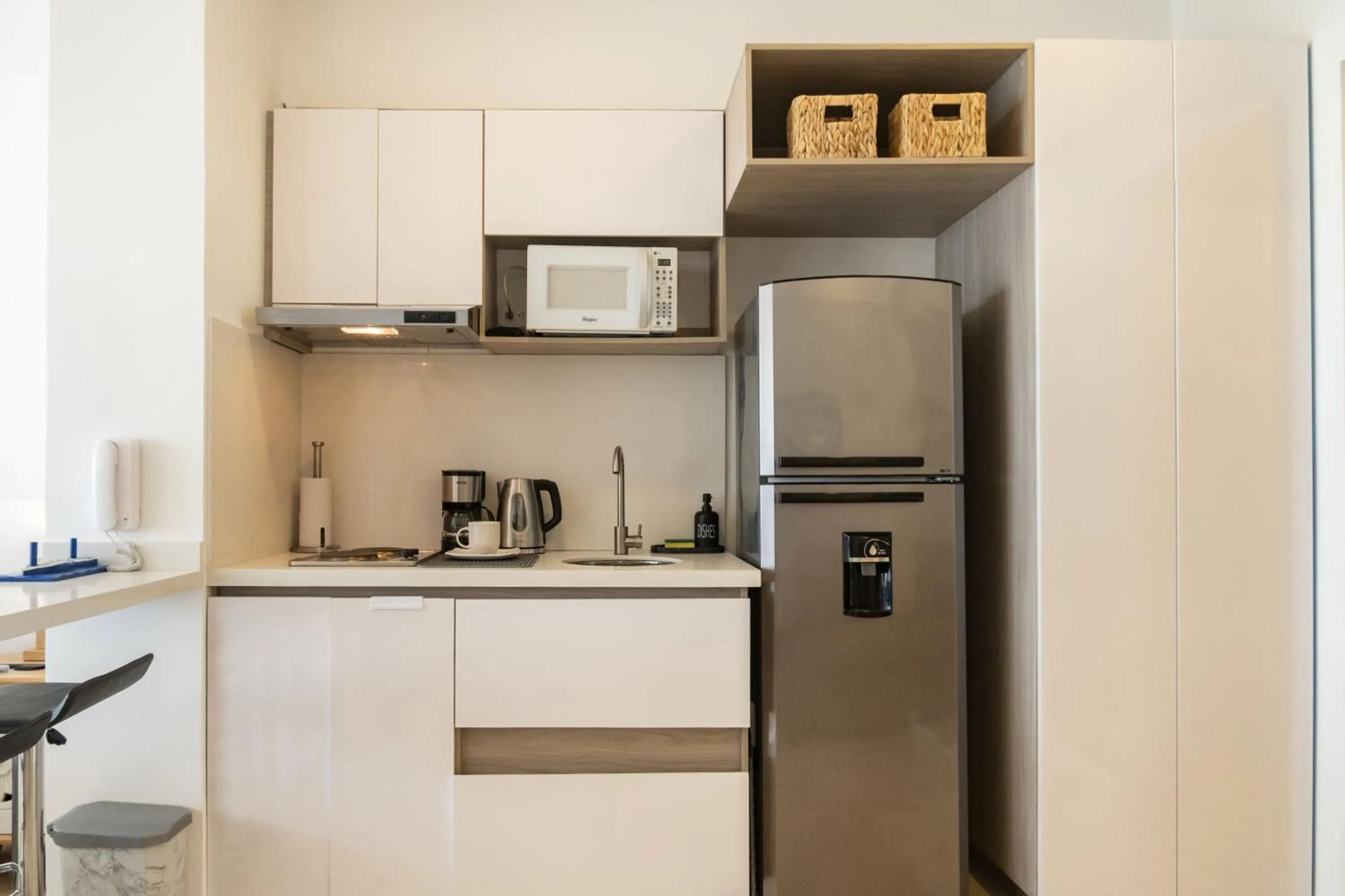 Kitchen or kitchenette in Wynwood Cartagena Beach