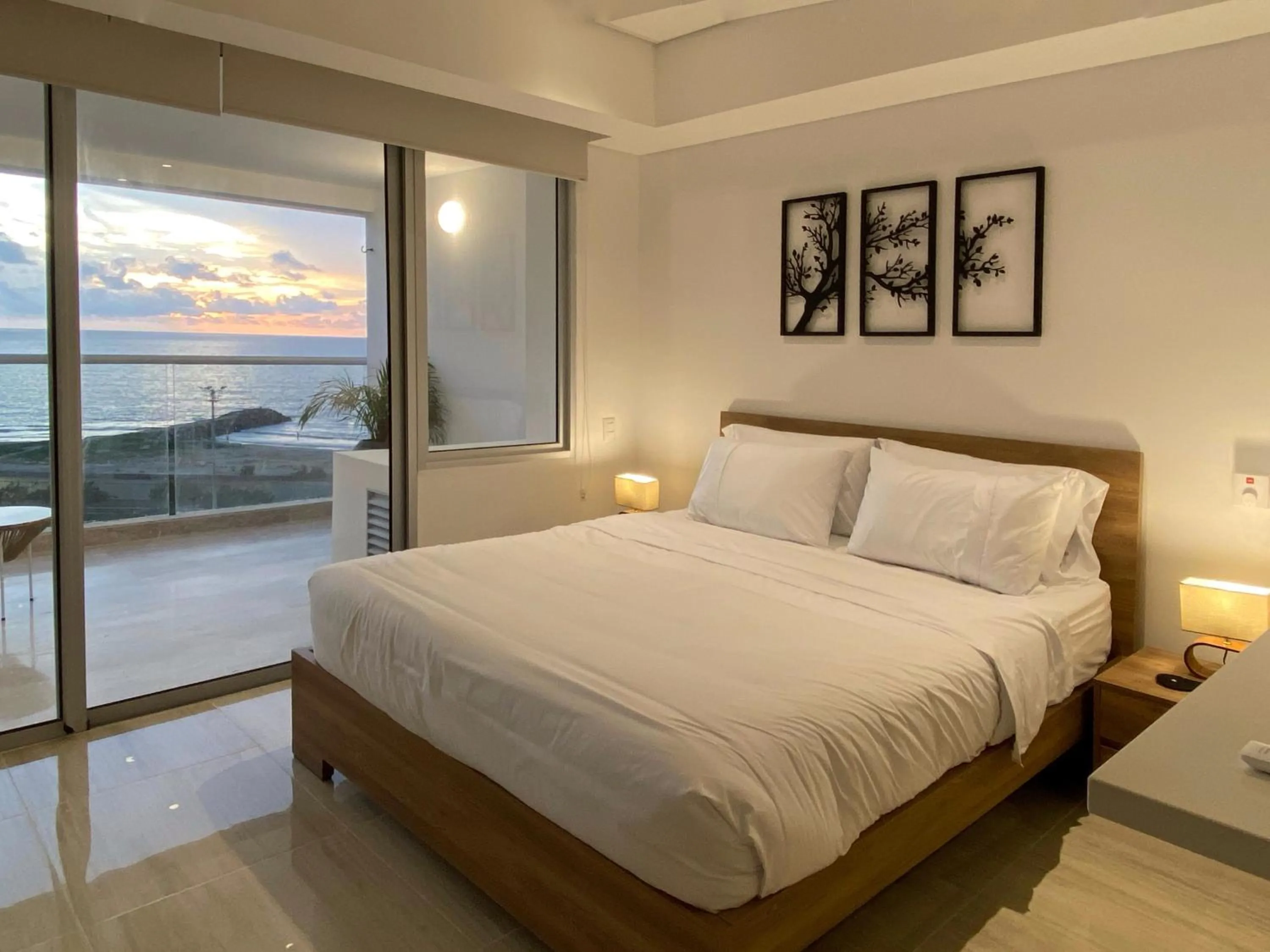 Bedroom, Bed in Wynwood Cartagena Beach