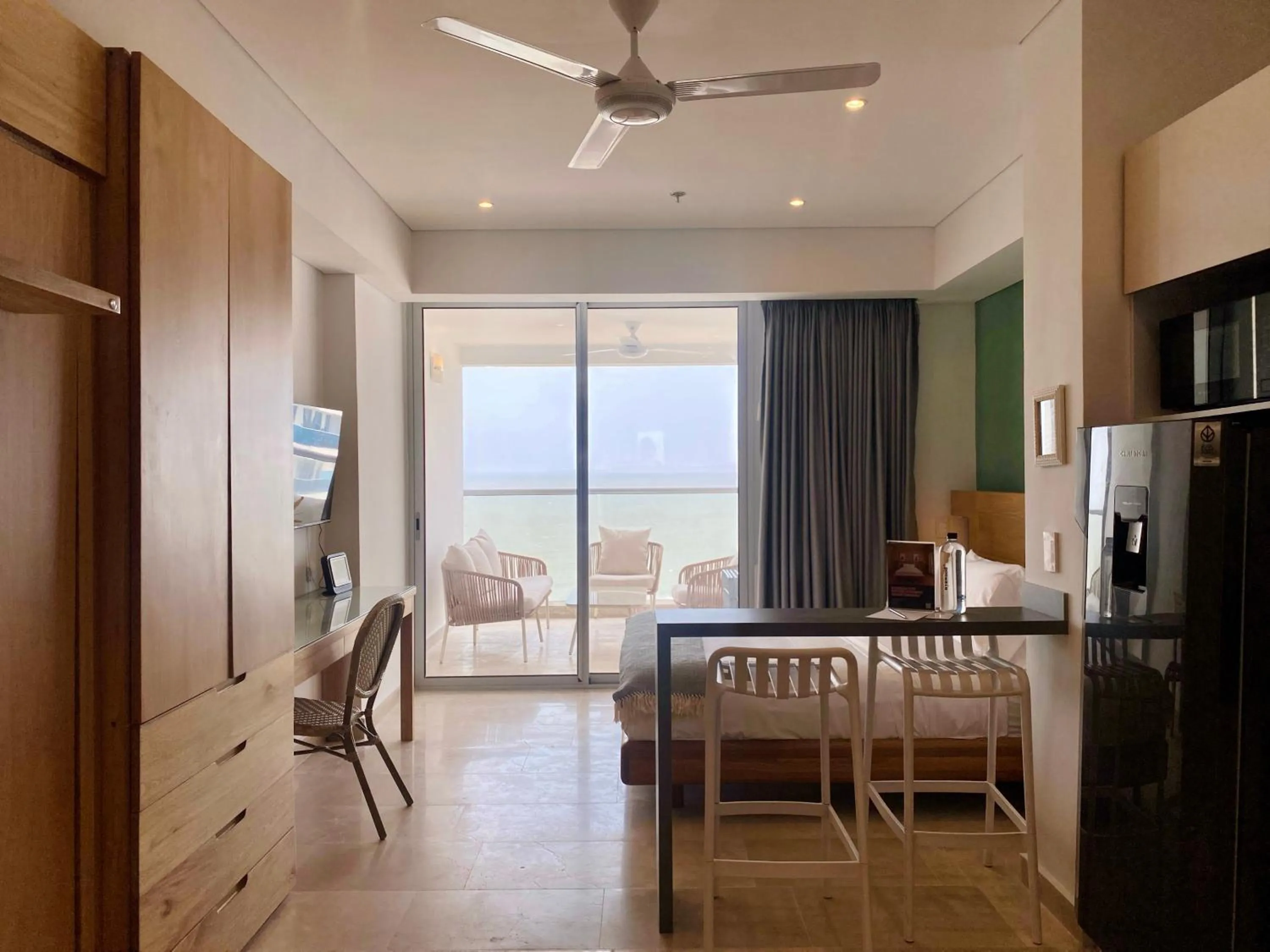 Seating area in Wynwood Cartagena Beach