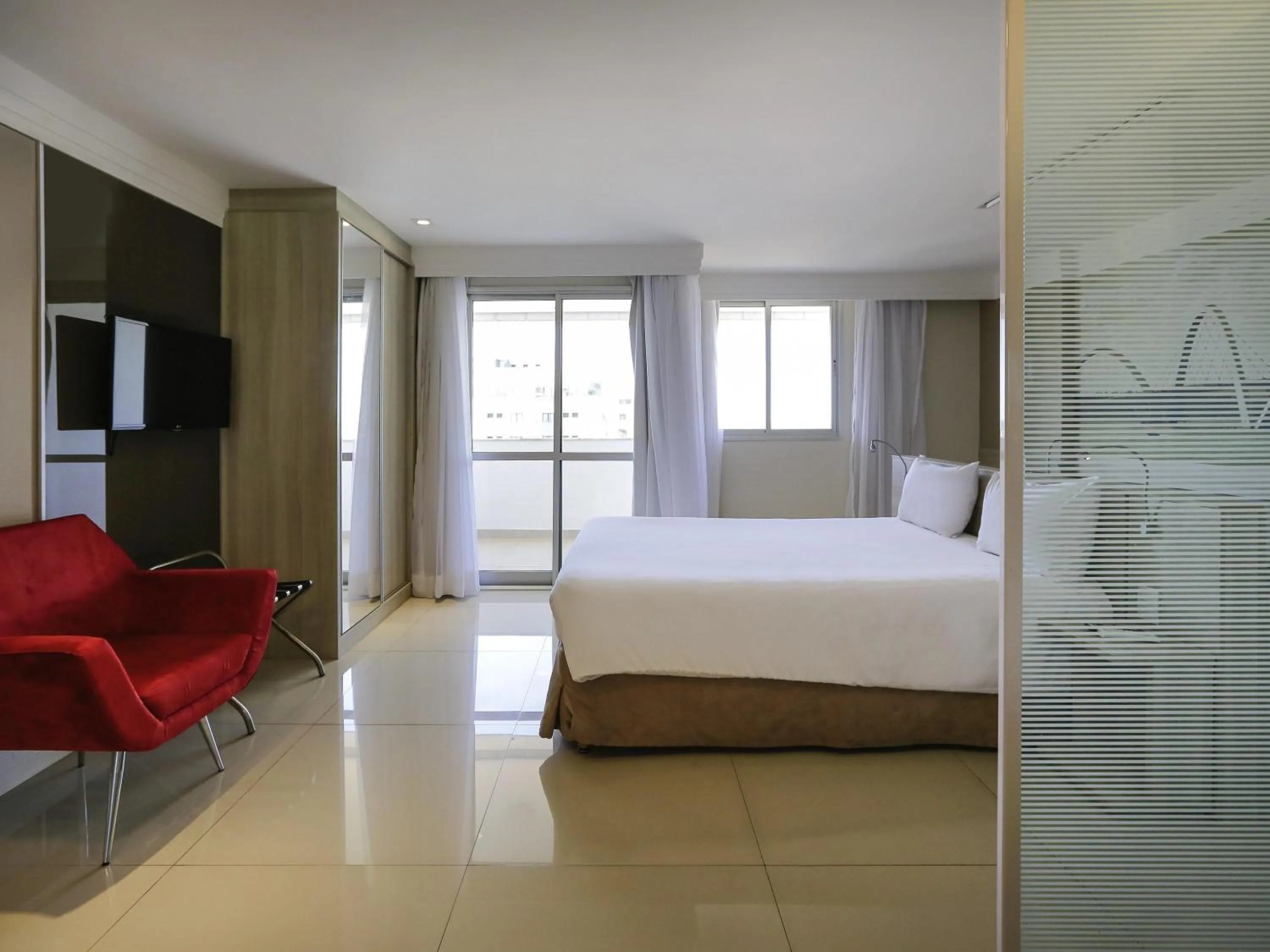 Bedroom, Bed in Mercure Brasilia Lider