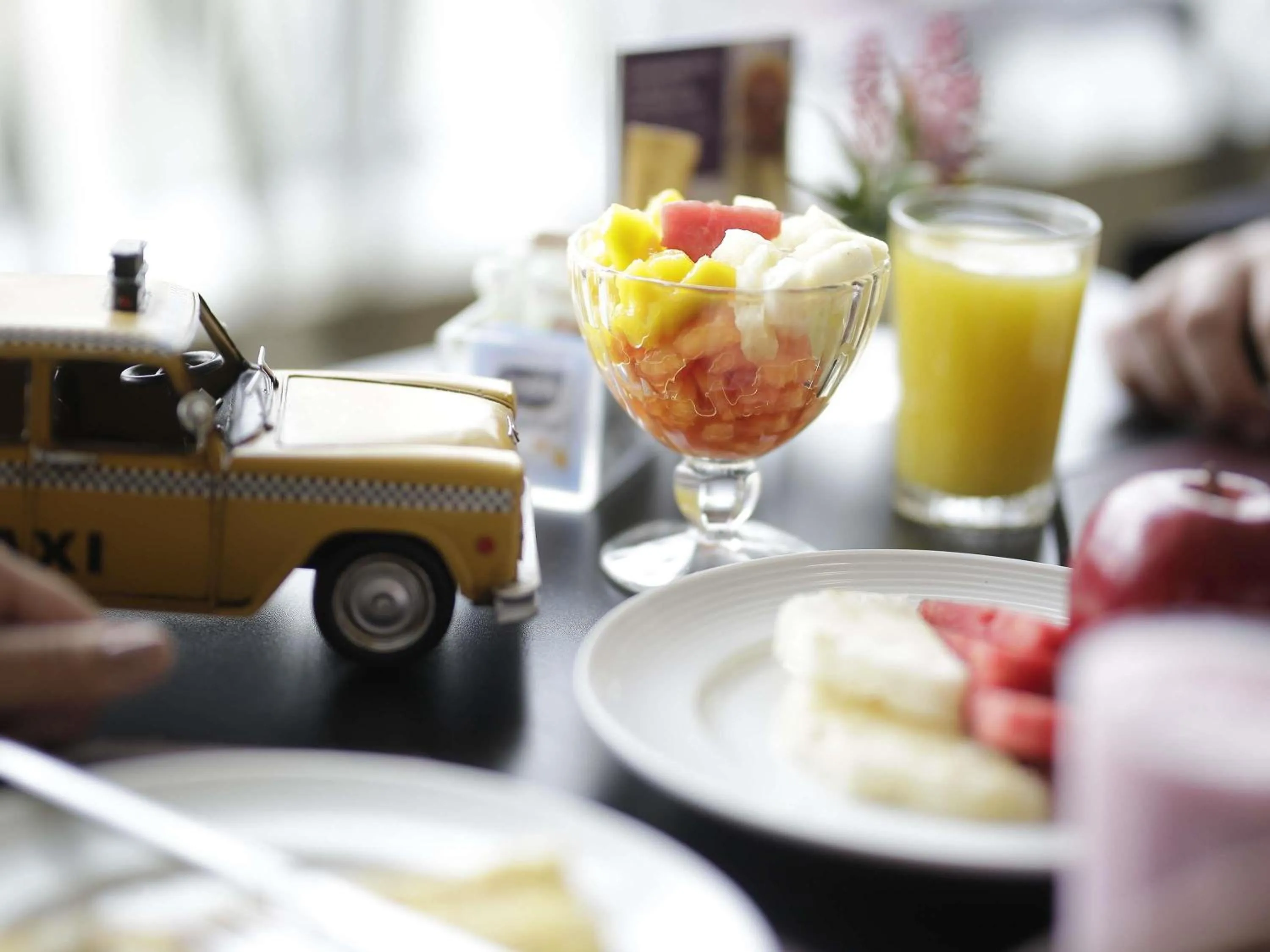 Breakfast in Mercure Brasilia Lider