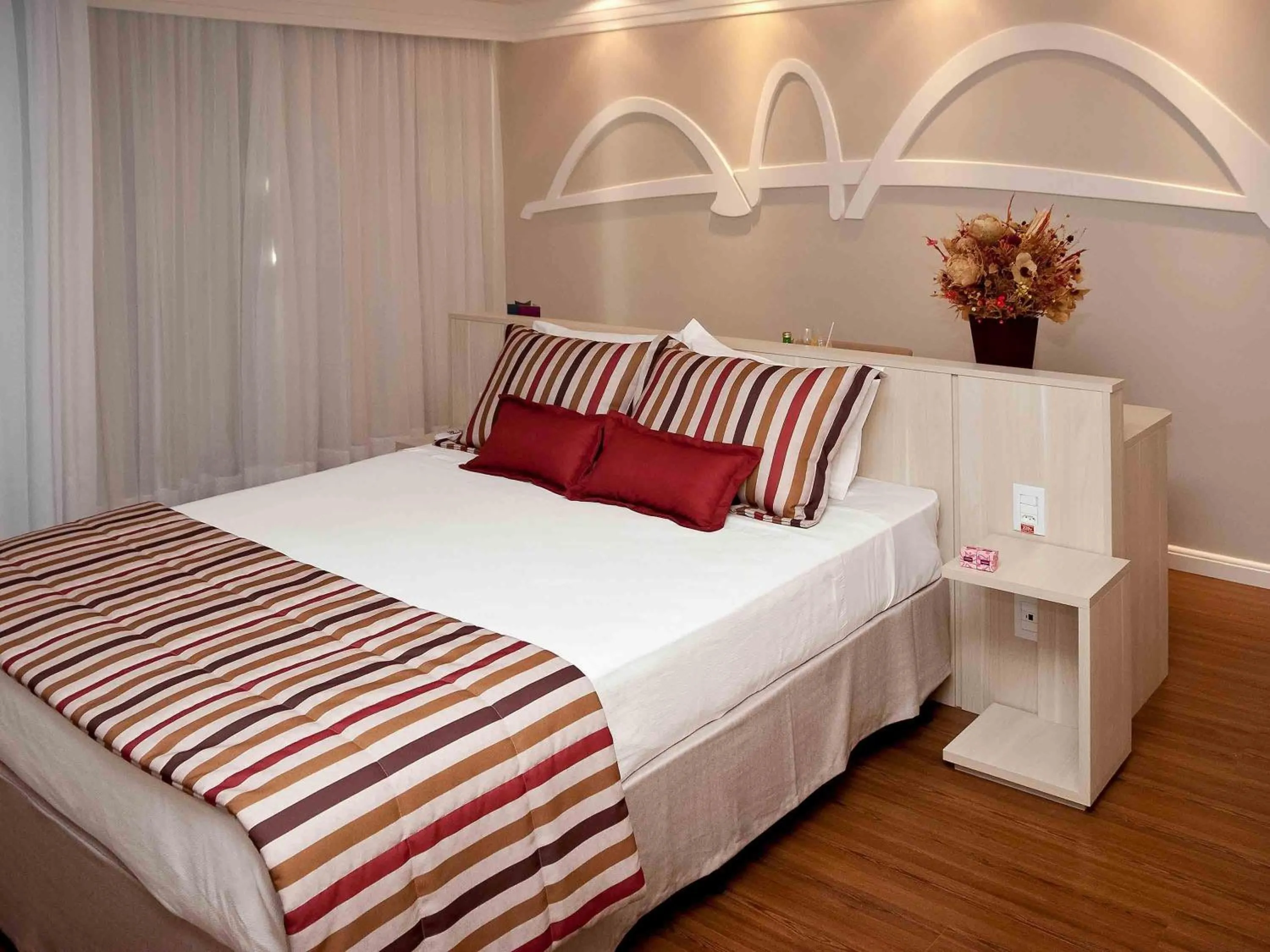 Bedroom, Bed in Mercure Brasilia Lider