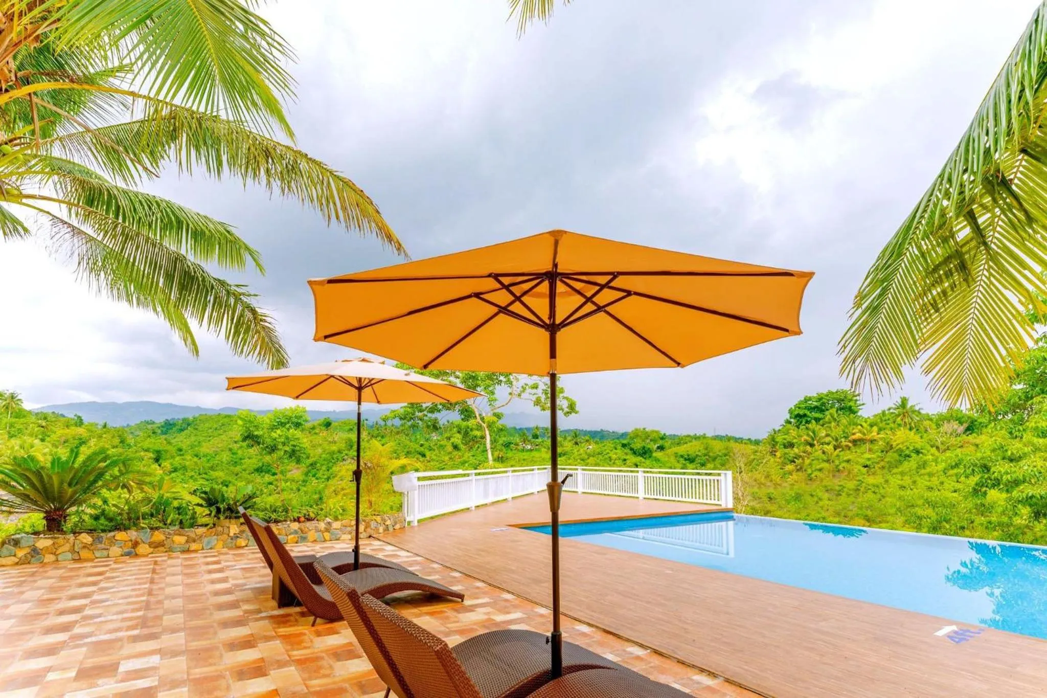 Pool view in Fazenda De Faburada Eco-Mountain Resort by Hiverooms