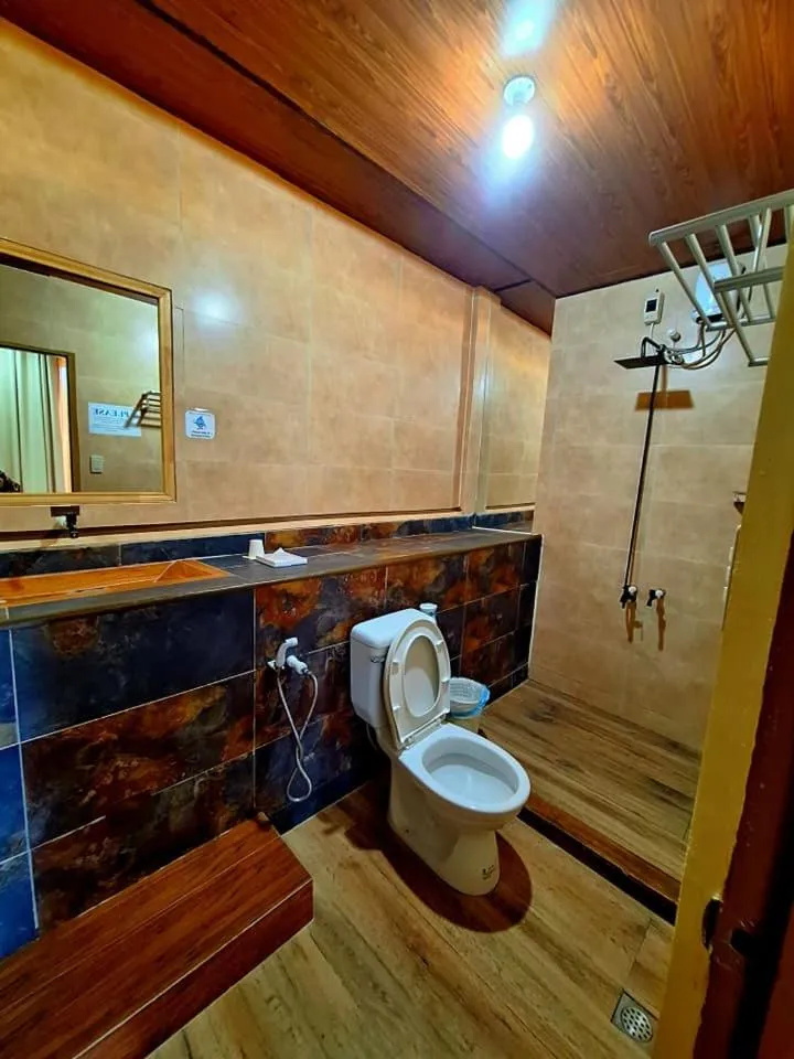 Shower in Fazenda De Faburada Eco-Mountain Resort by Hiverooms