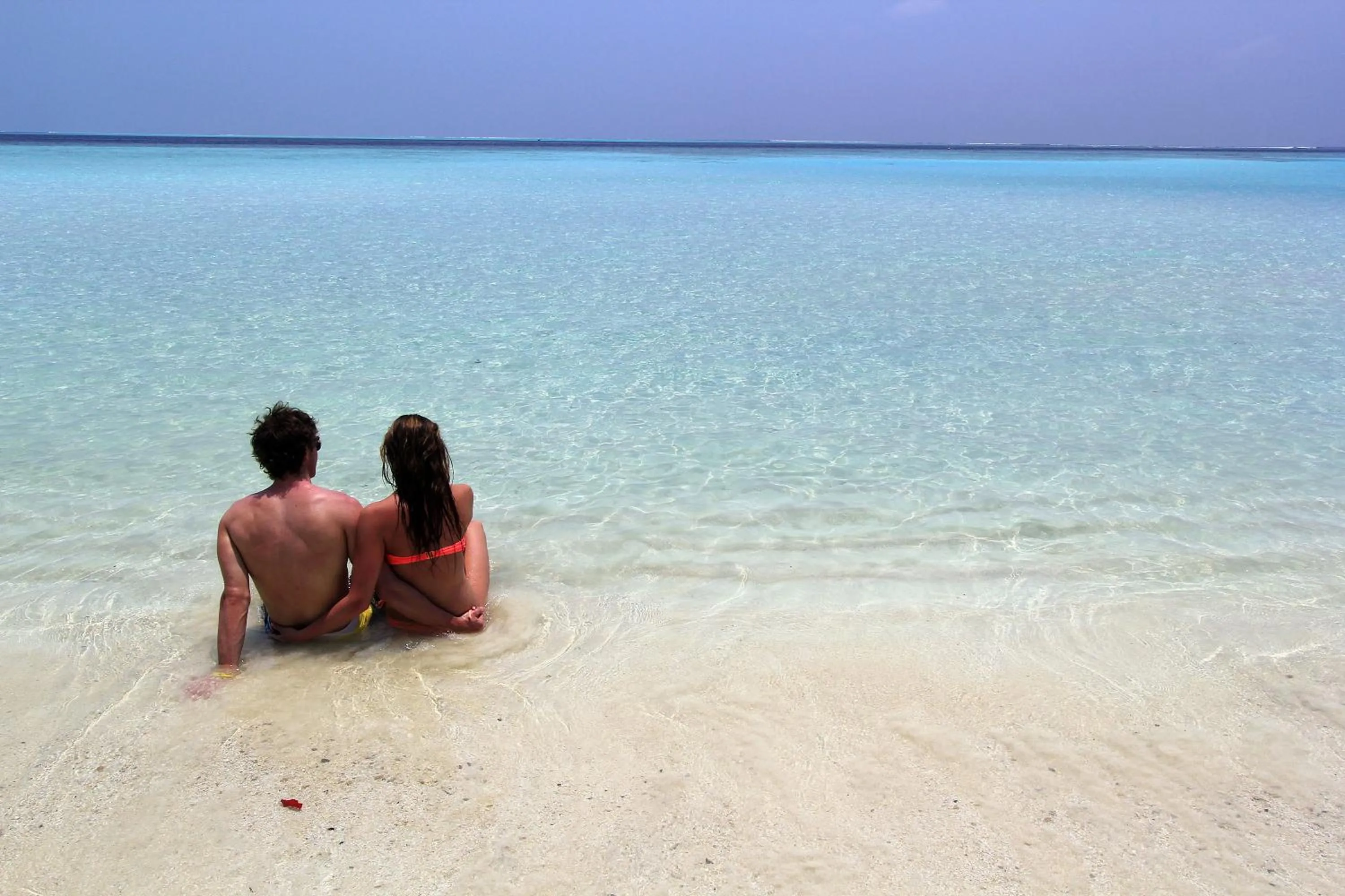 People in Tropic Tree Maldives