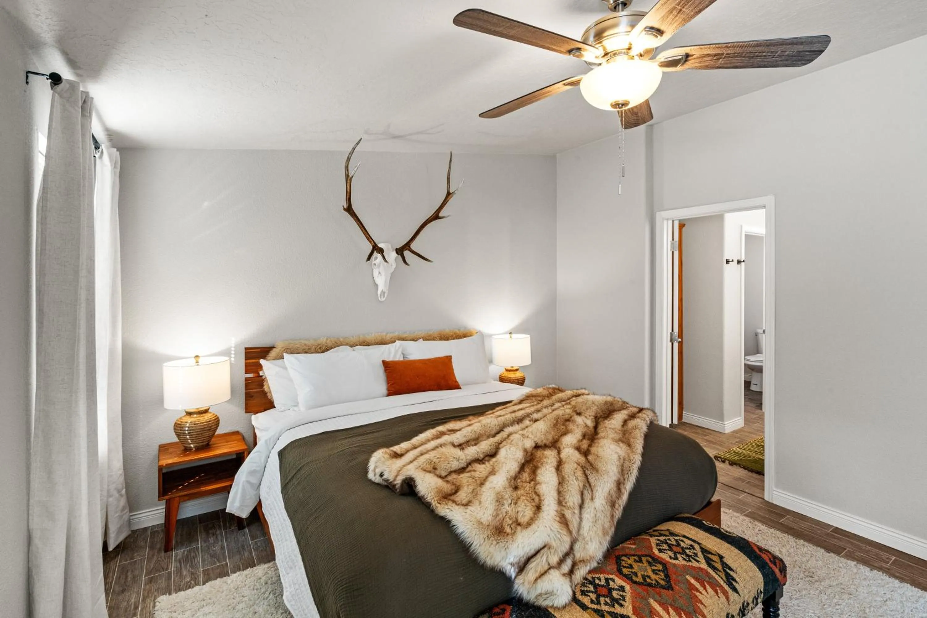 Bed in Hidden Pines