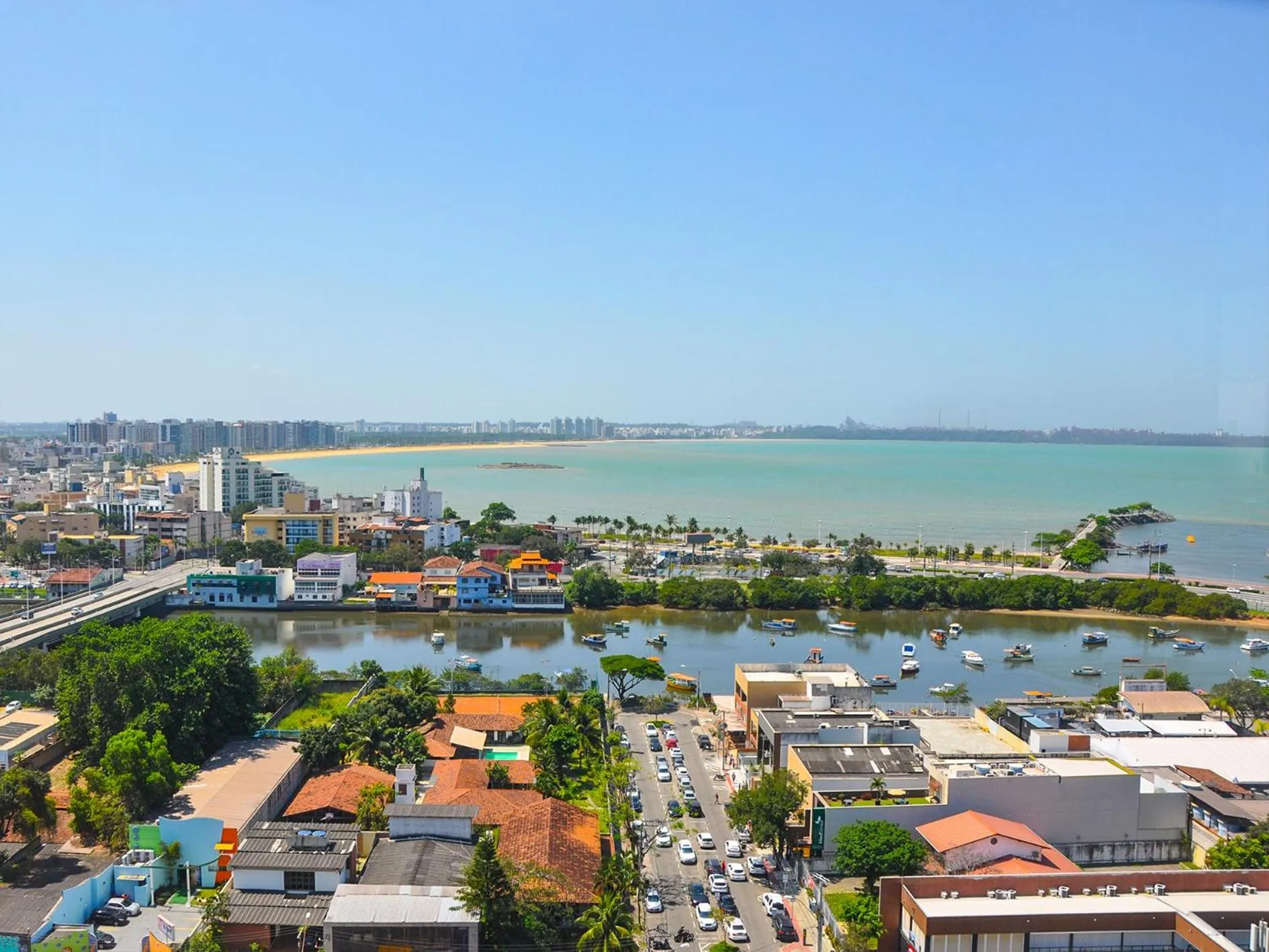 Bird's eye view in Triângulo Apart Hotel