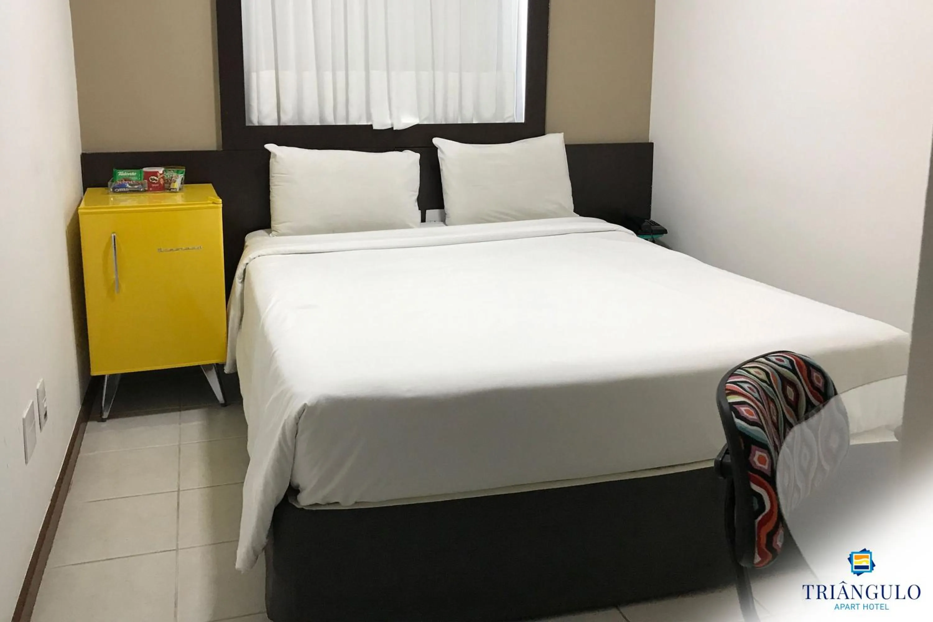 Bedroom, Bed in Triângulo Apart Hotel