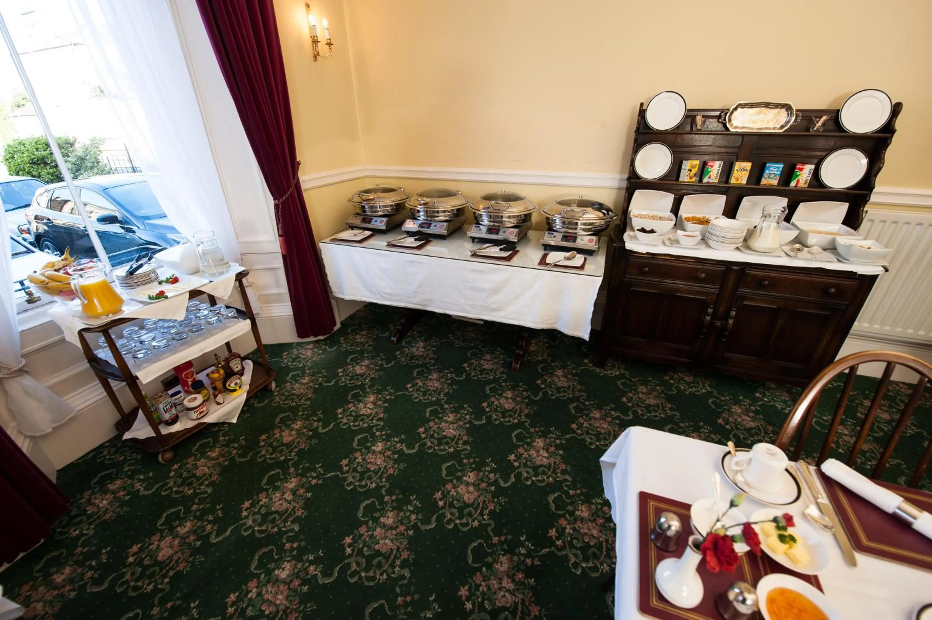 Continental breakfast in The Ben Doran Guest House
