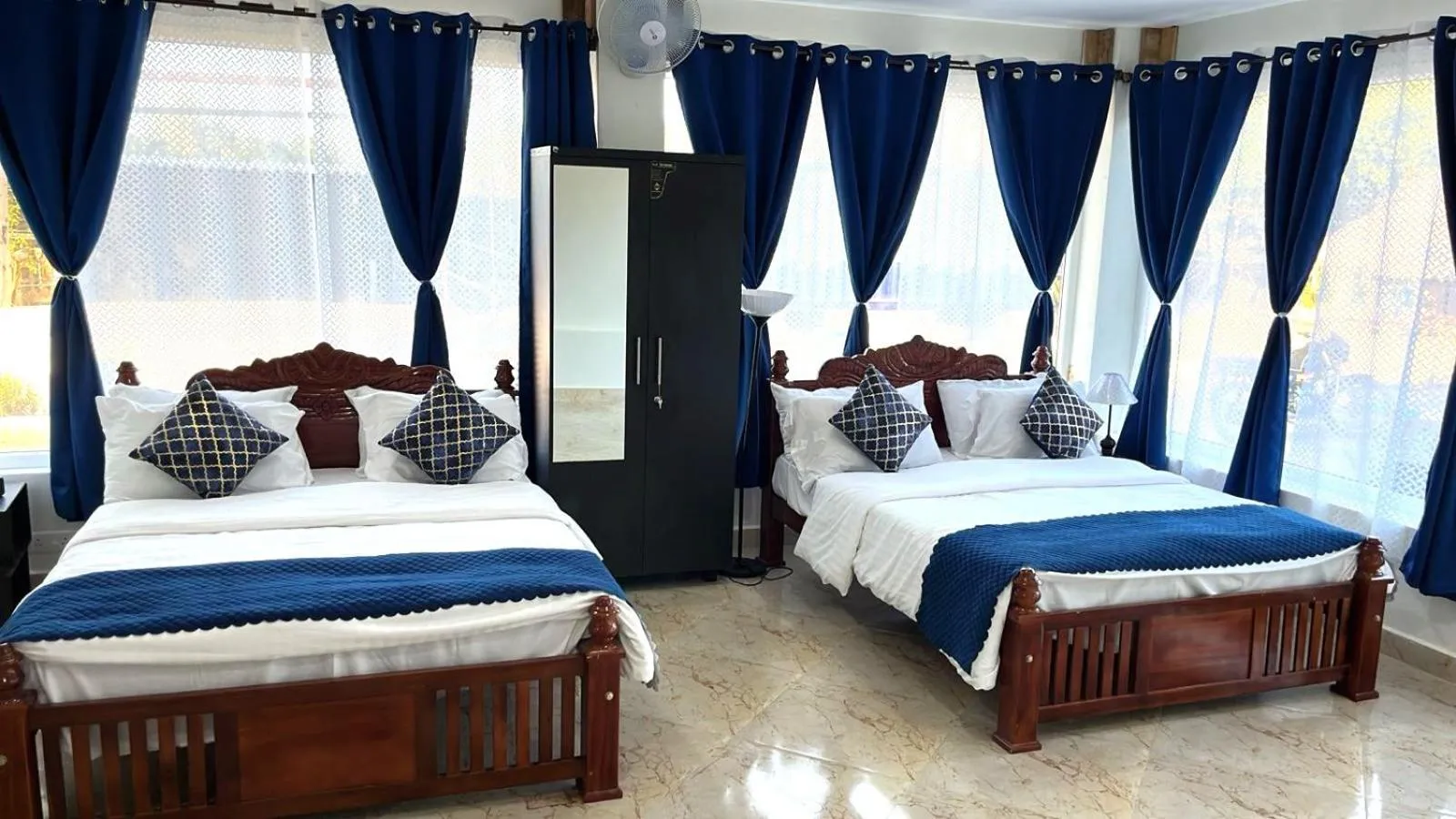 Bed in Chan Beach Resort & Hotel