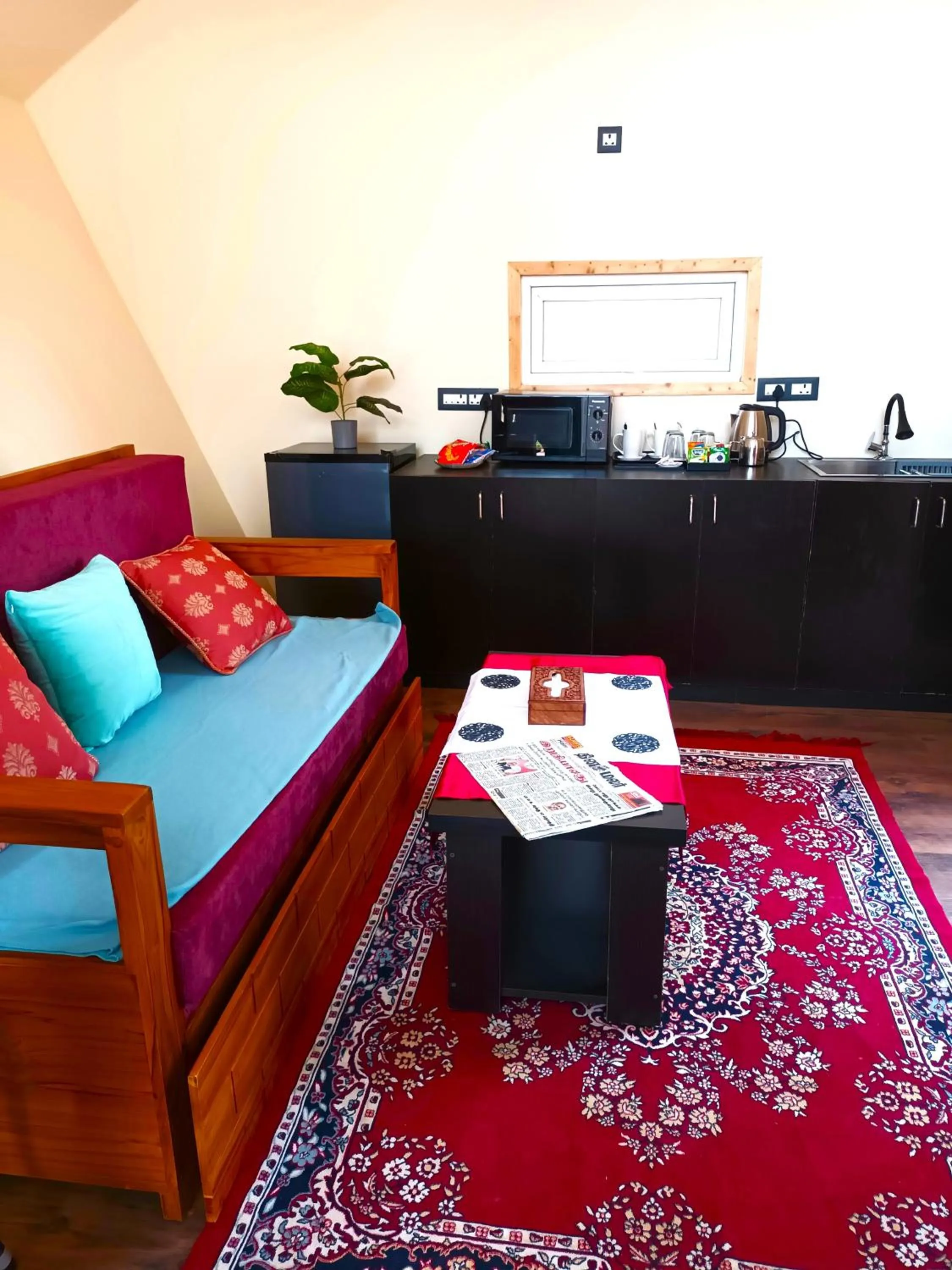 Living room in Chan Beach Resort & Hotel