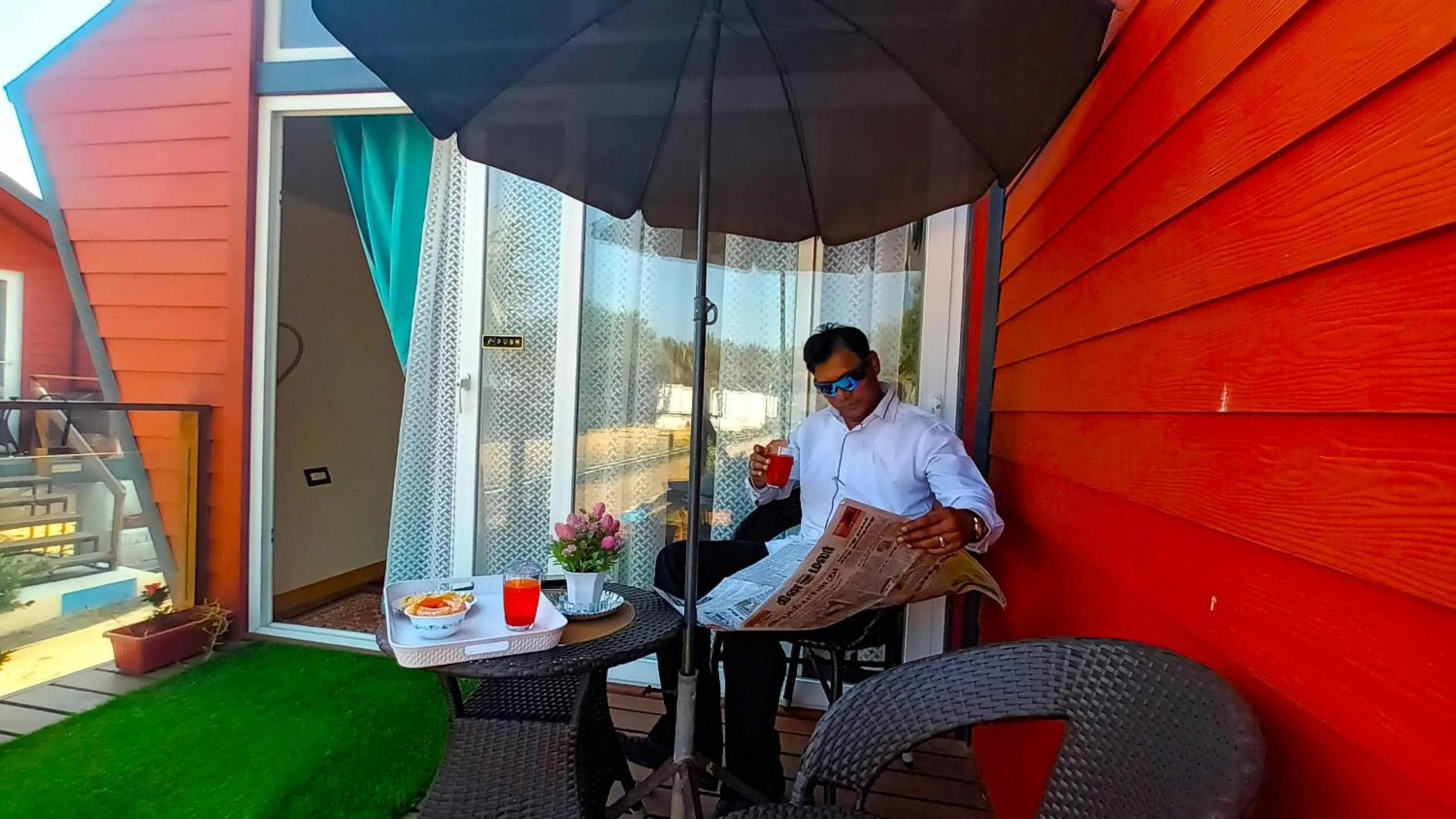 Patio in Chan Beach Resort & Hotel