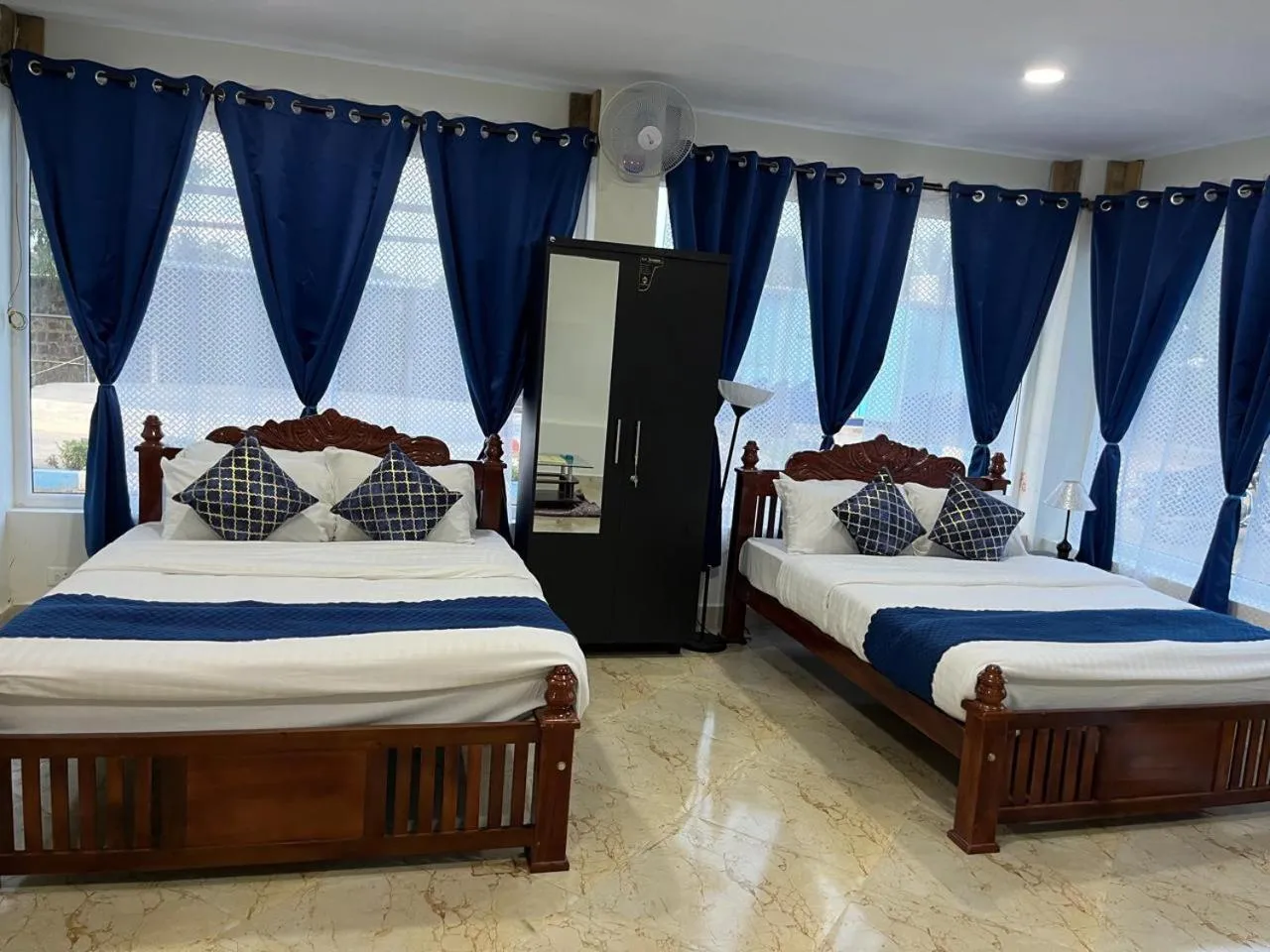 Bed in Chan Beach Resort & Hotel
