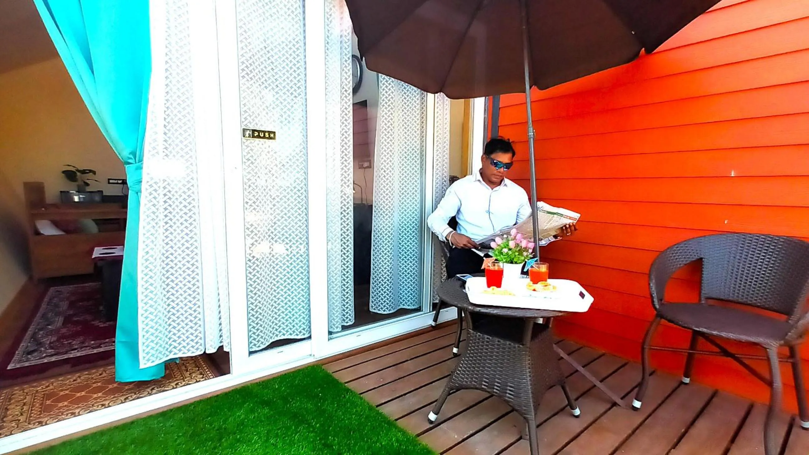 Balcony/Terrace in Chan Beach Resort & Hotel