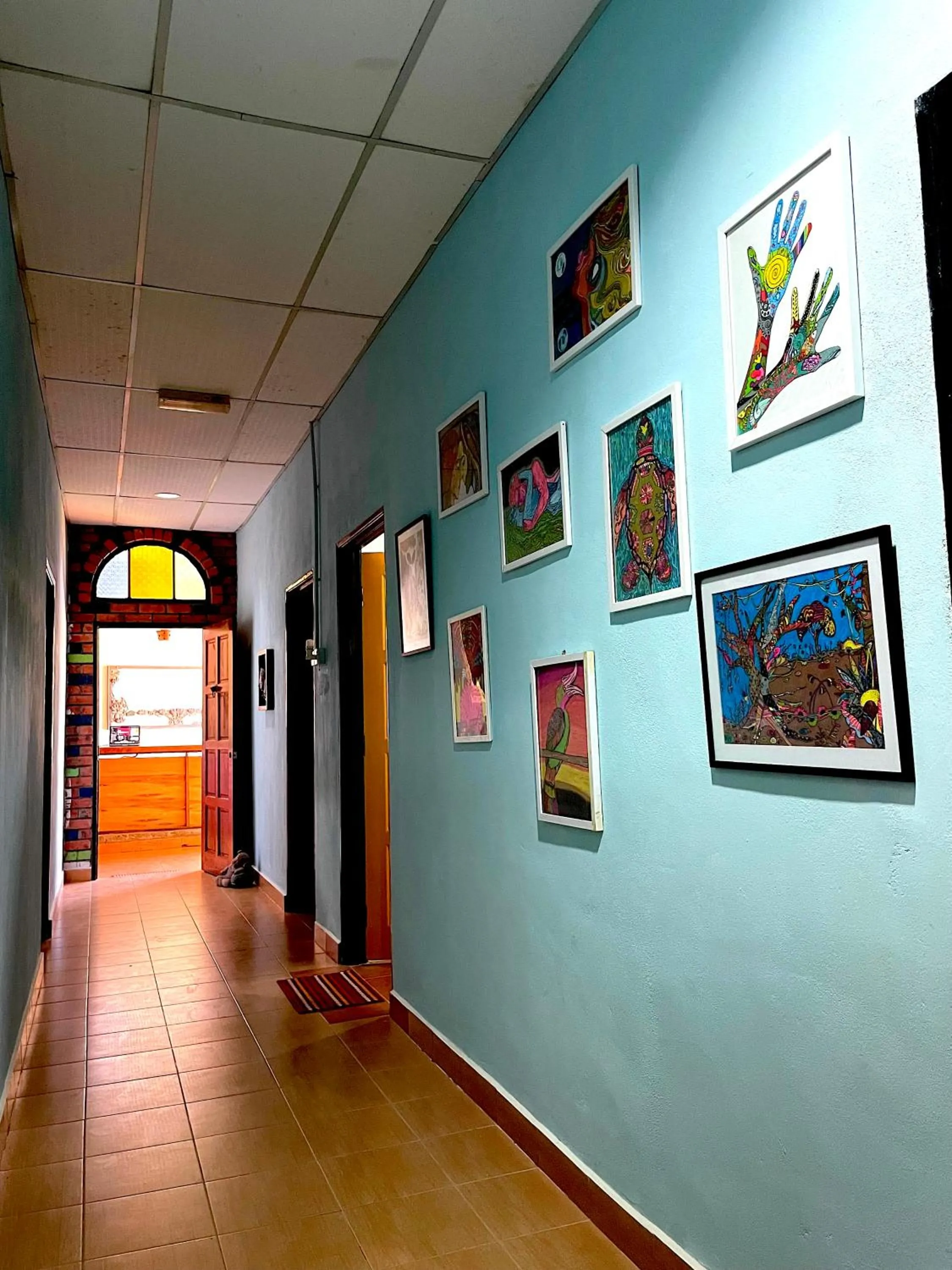 Decorative detail in Home Sol Guesthouse