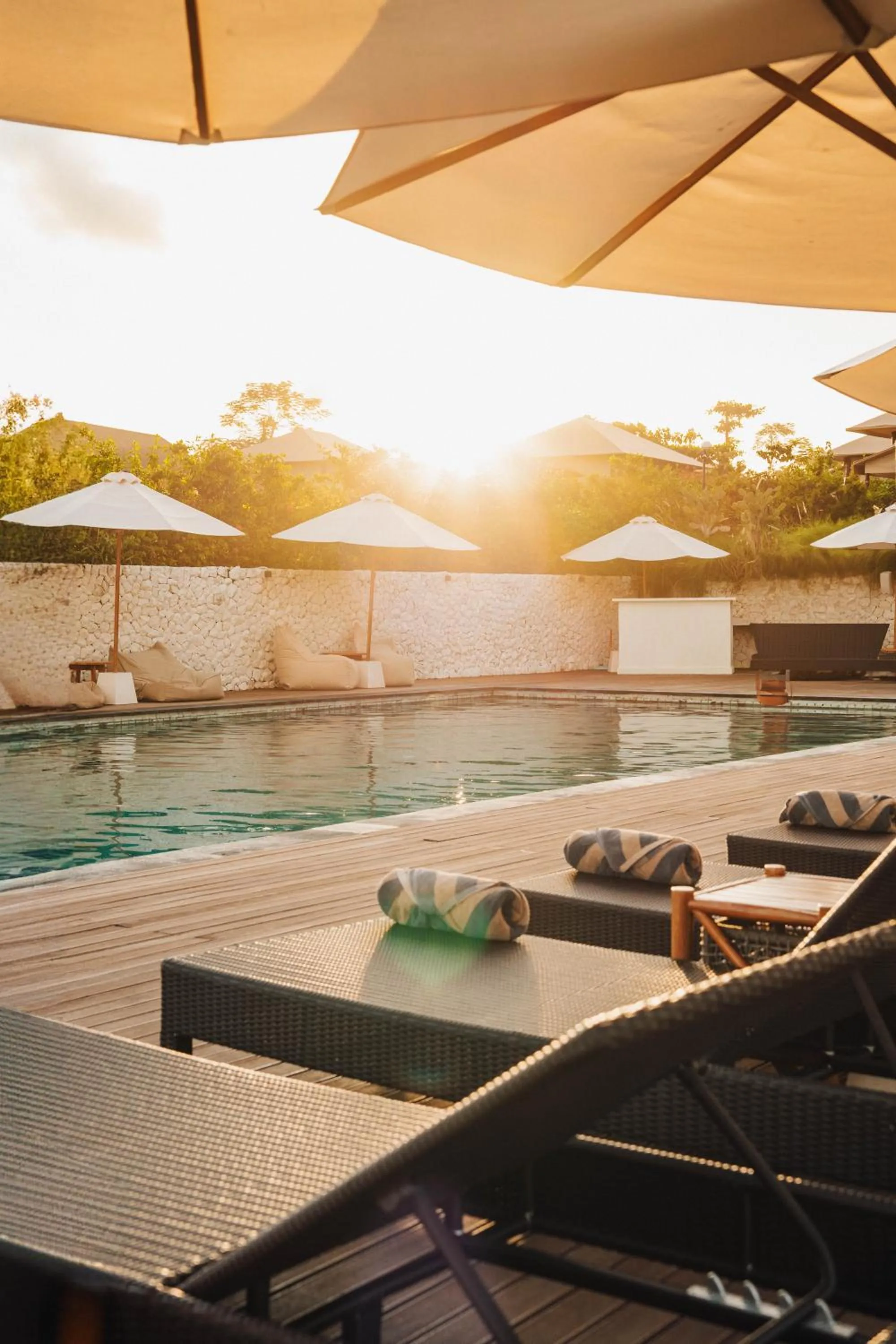 Swimming pool in Glamp Nusa