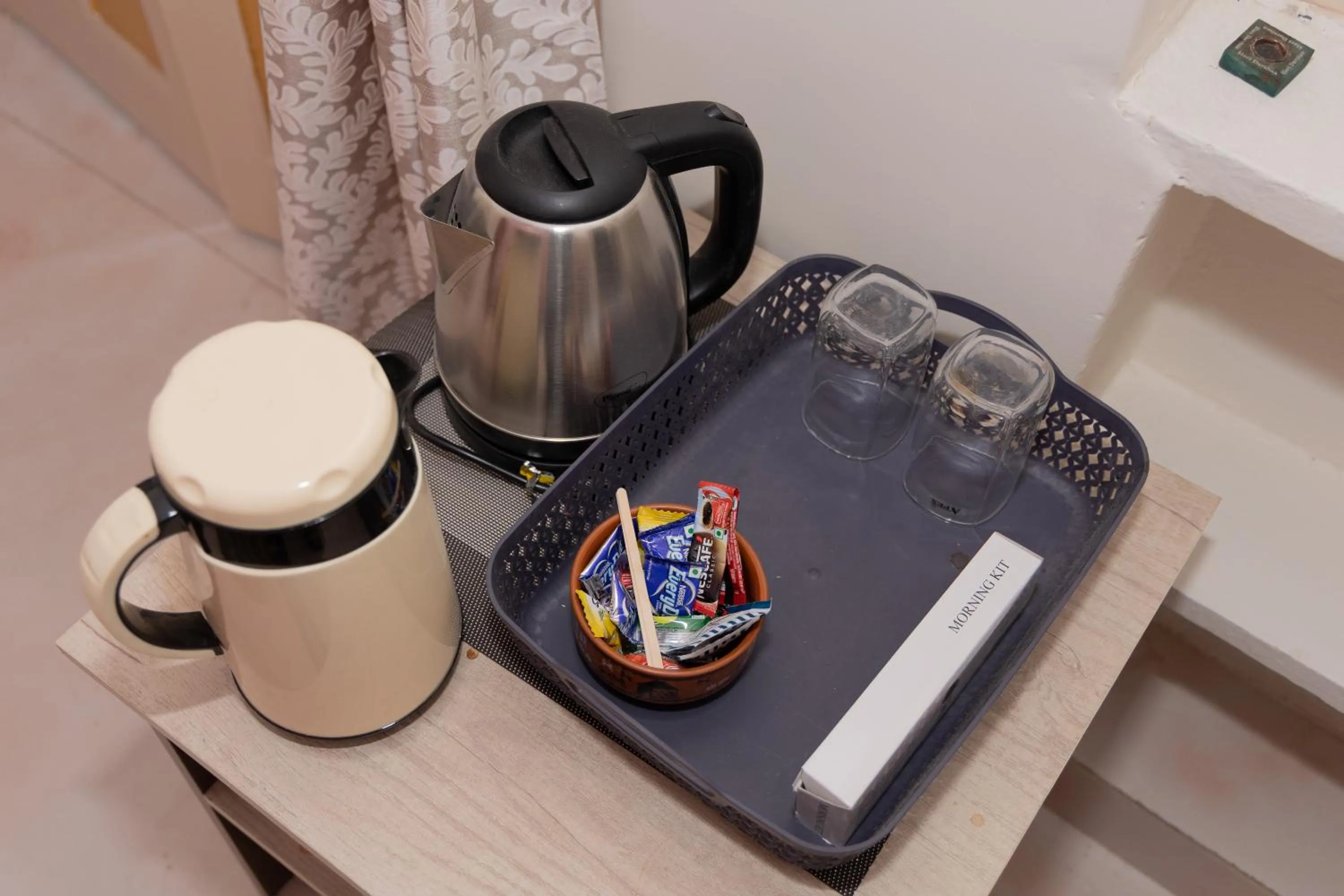 Coffee/tea facilities in Homestay Urmil Basant