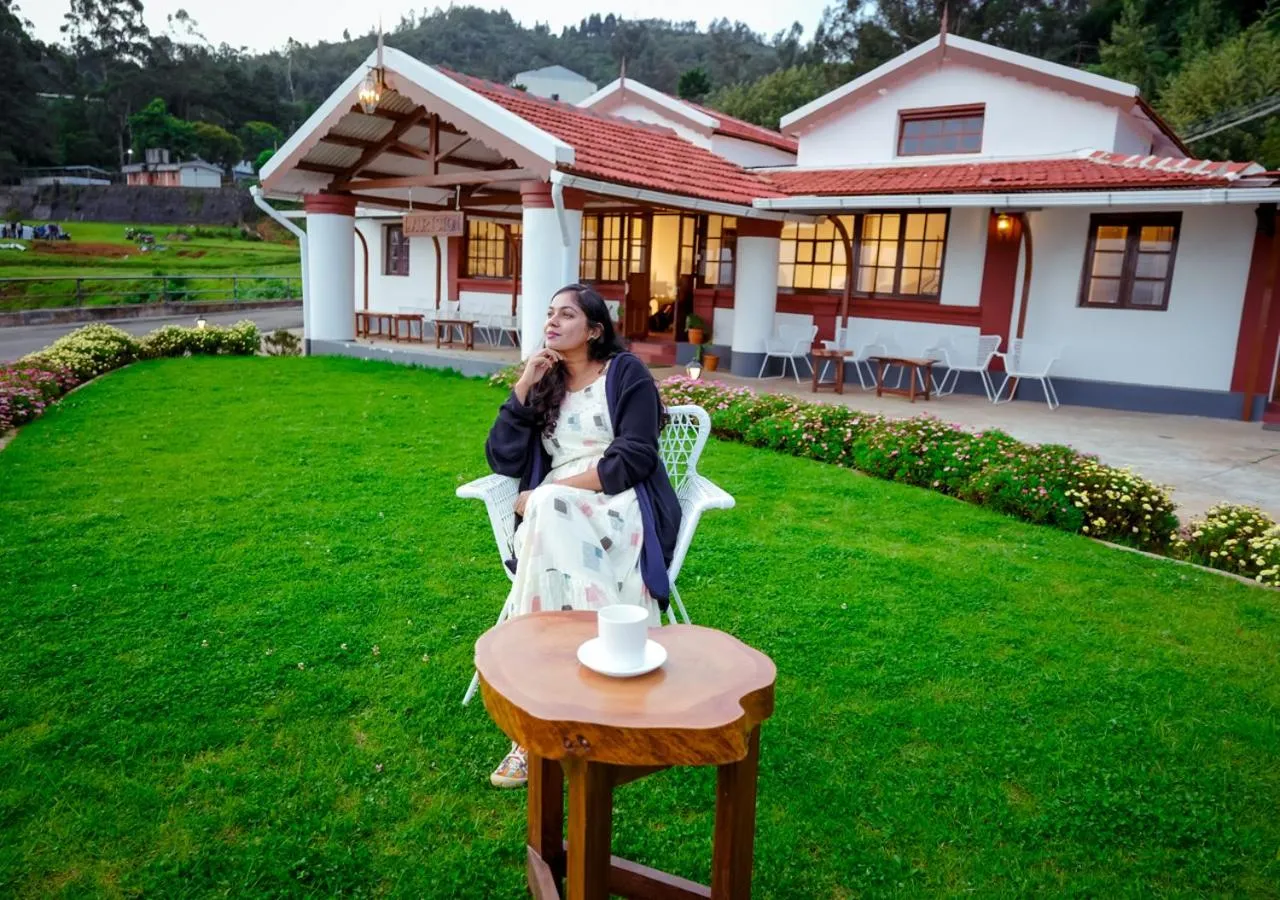 Property building in Lauriston Ooty Town Heritage Bungalow by VOYE HOMES