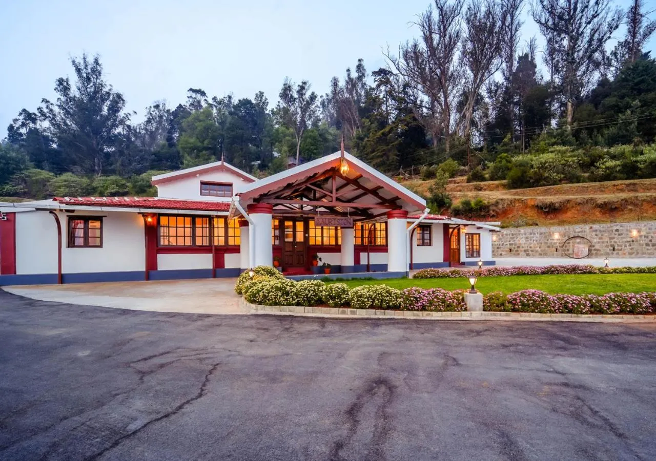 Property building in Lauriston Ooty Town Heritage Bungalow by VOYE HOMES