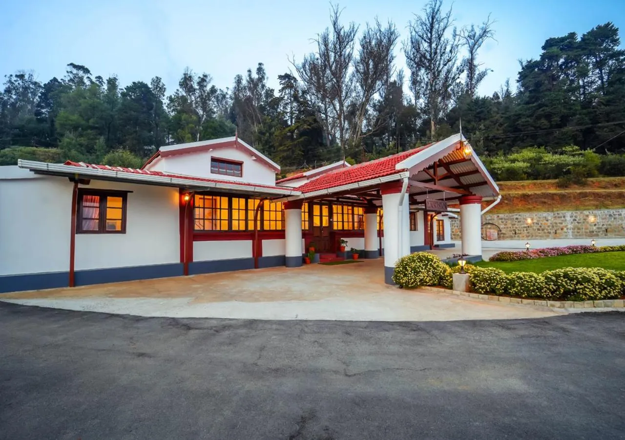 Property building in Lauriston Ooty Town Heritage Bungalow by VOYE HOMES