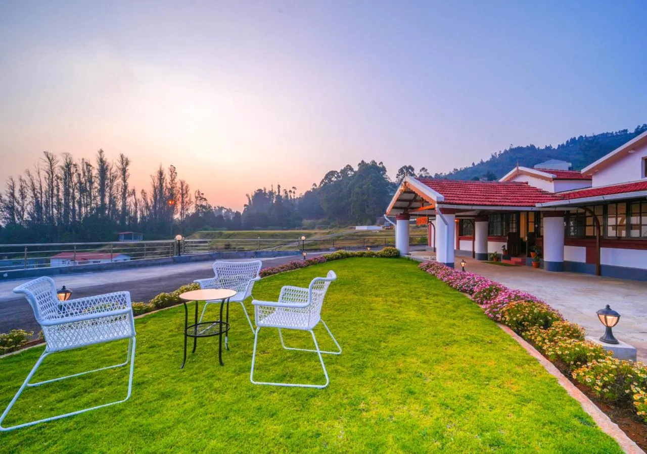 Property building in Lauriston Ooty Town Heritage Bungalow by VOYE HOMES