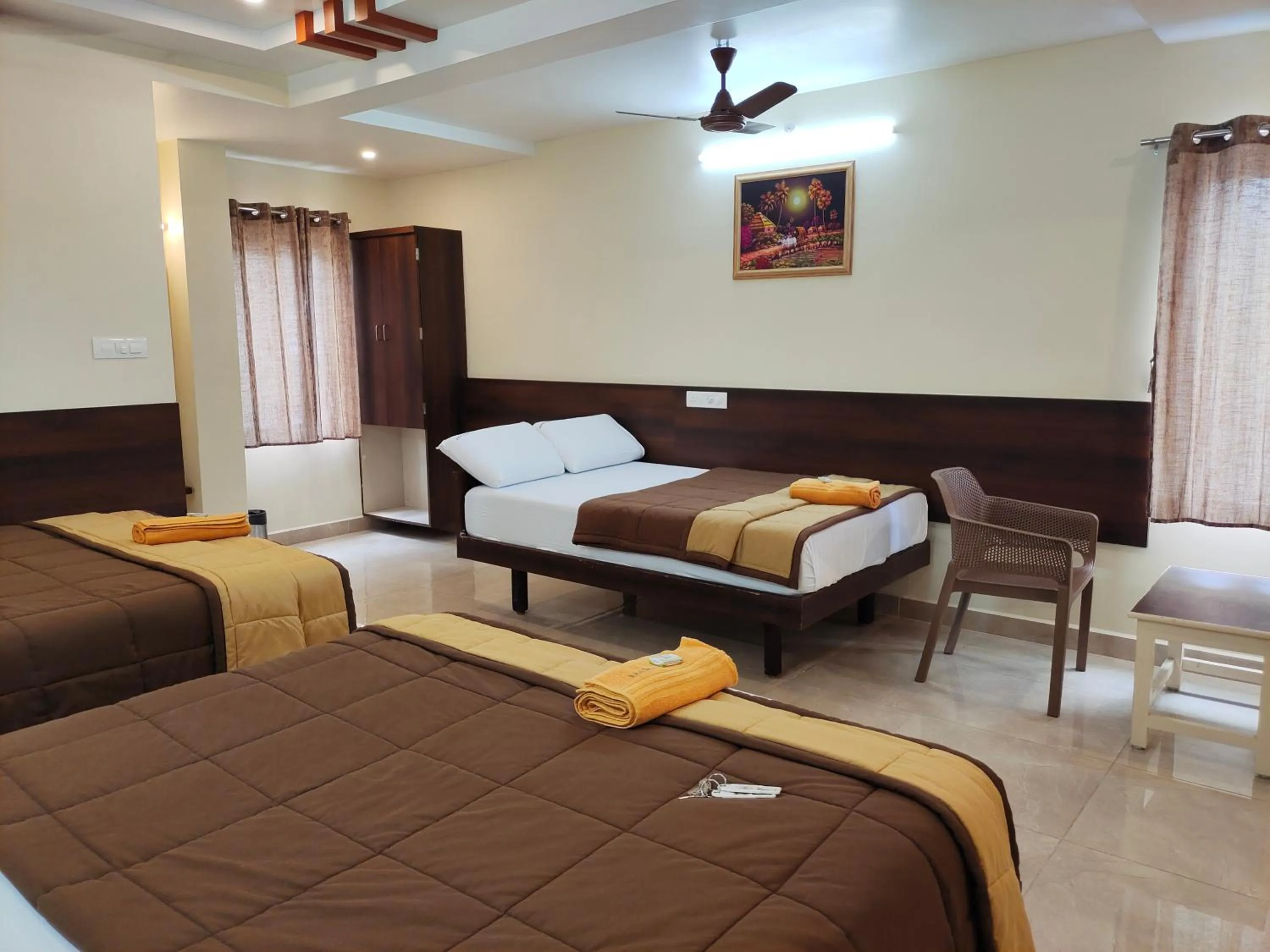 Bedroom, Bed in HOTEL DKR GRAND