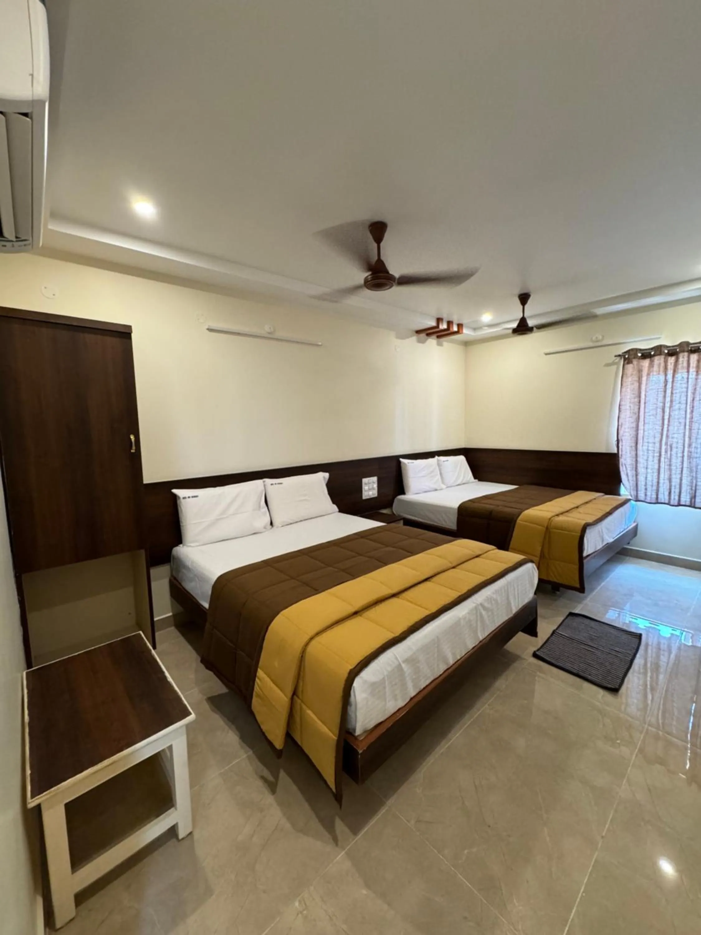 Photo of the whole room, Bed in HOTEL DKR GRAND