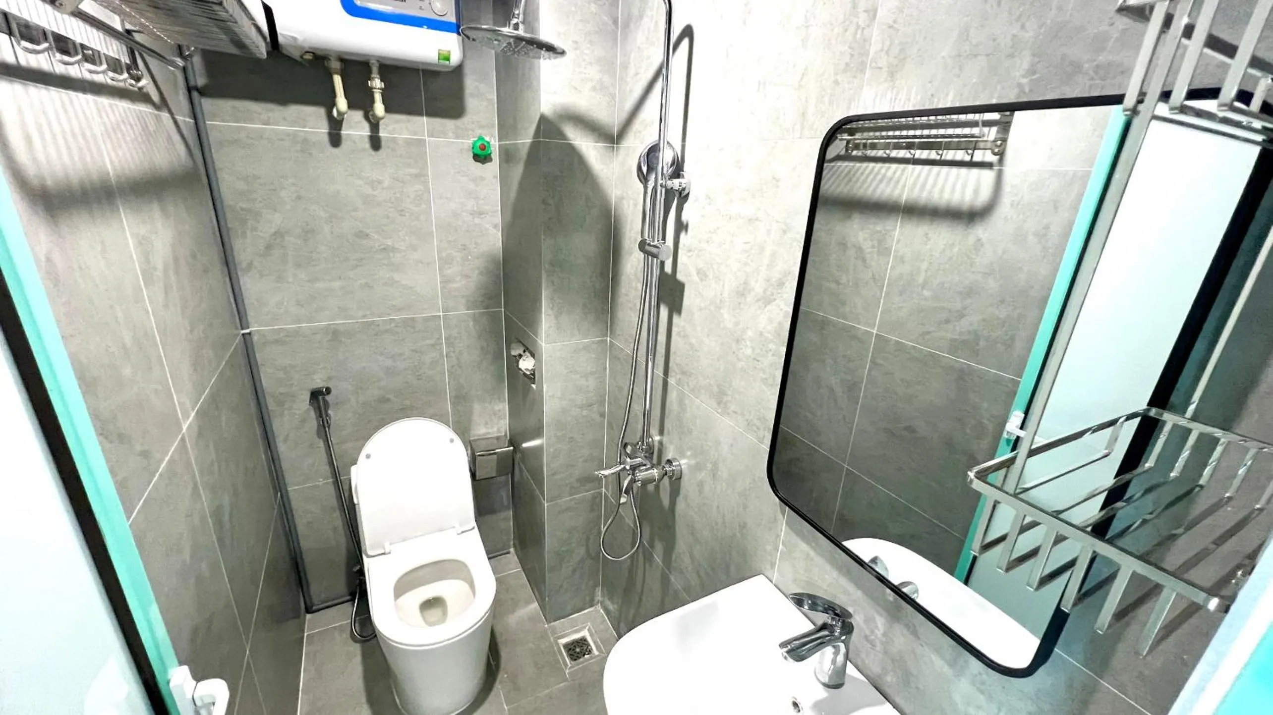 Shower in Era Apartment Cat Linh