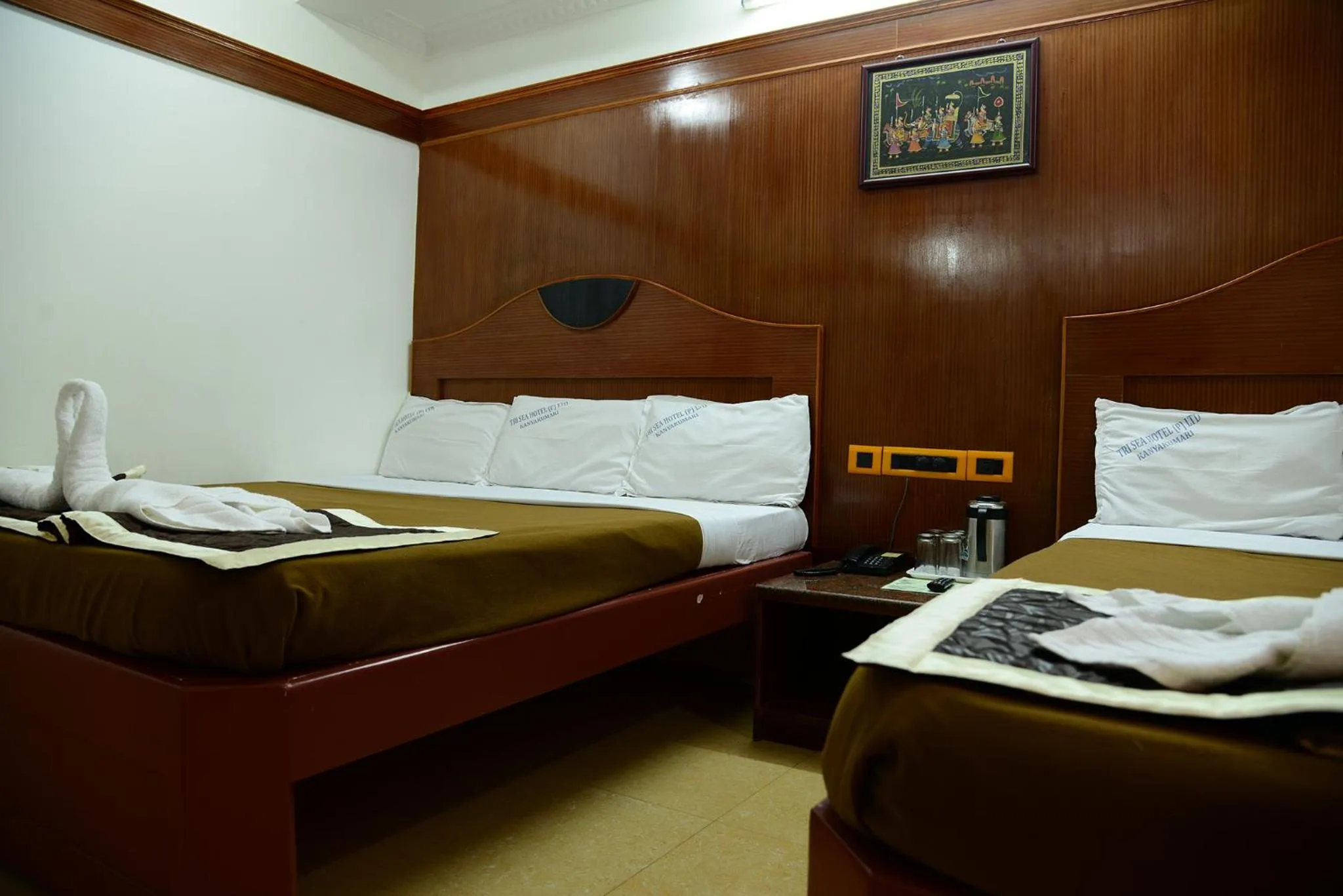 Bedroom, Bed in Hotel Tri Sea